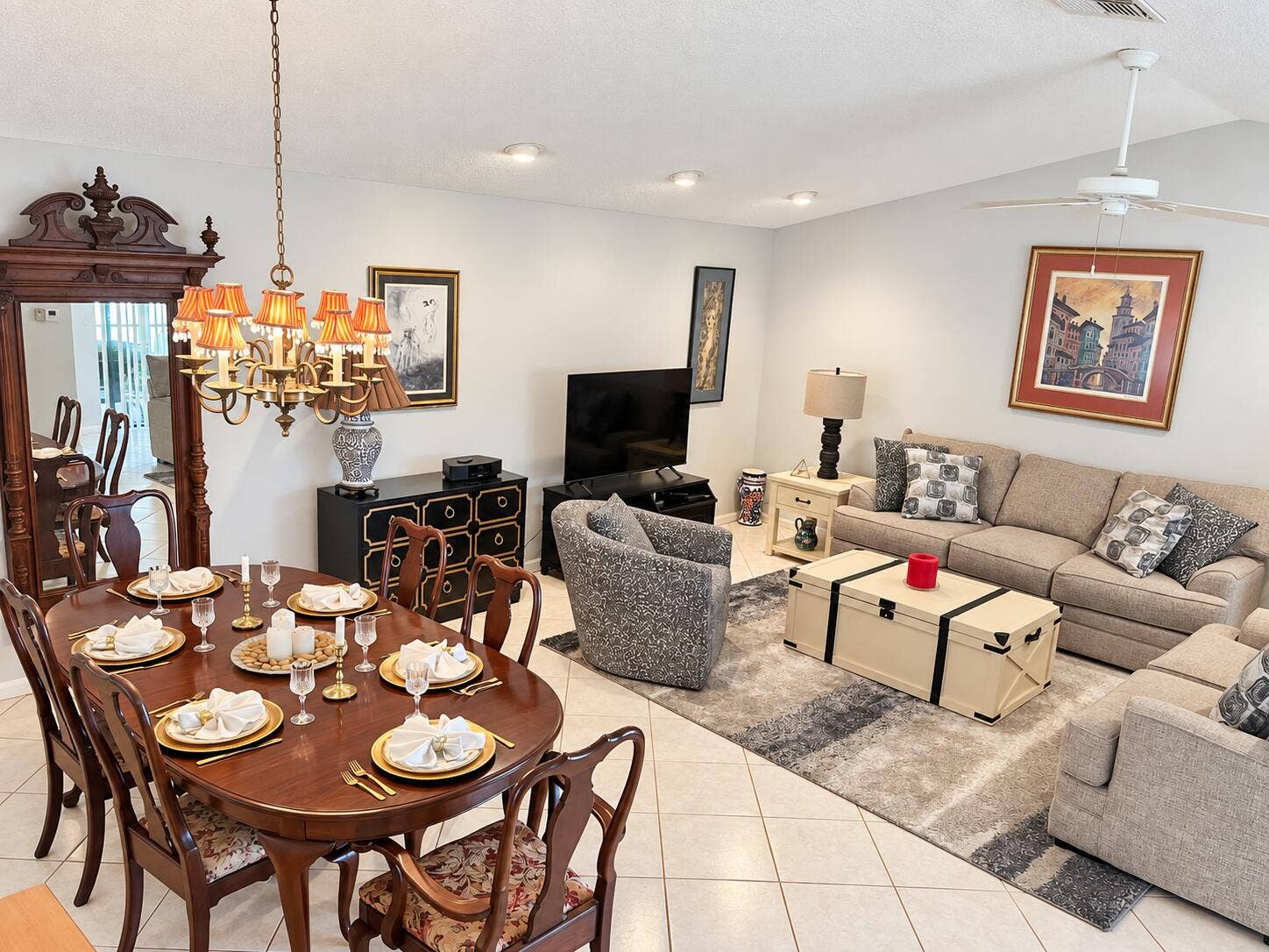 23312 BARLAKE Drive, Boca Raton, FL 33433 Living room redone w chat