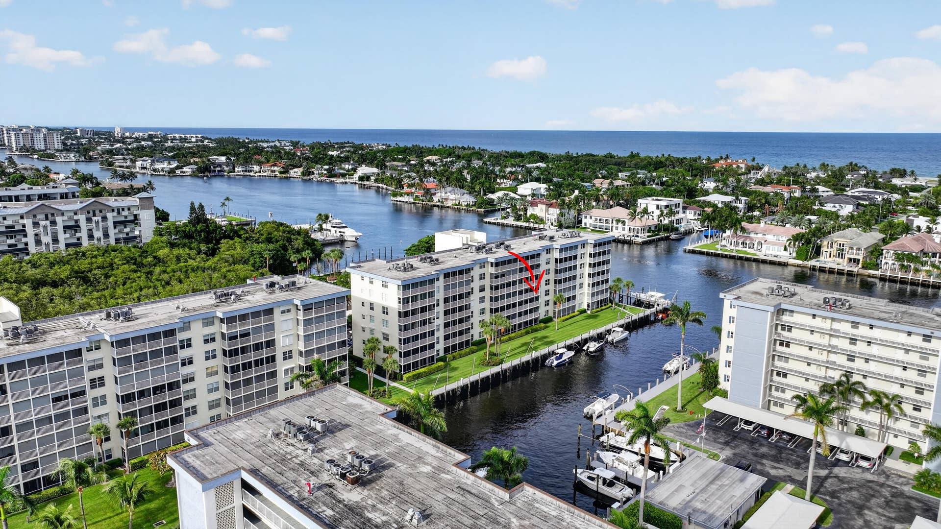 1 Harbourside Drive, #3403, Delray Beach, FL 33483 Aerial