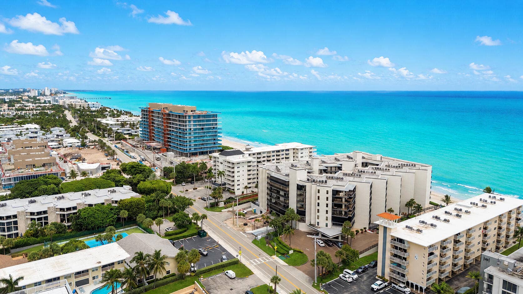 1167 HILLSBORO MILE, #509, Hillsboro Beach, FL 33062 AERIAL VIEW