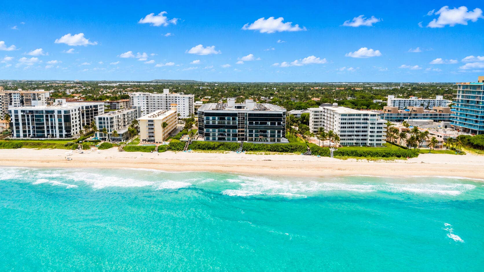 1167 HILLSBORO MILE, #509, Hillsboro Beach, FL 33062 AERIAL VIEW