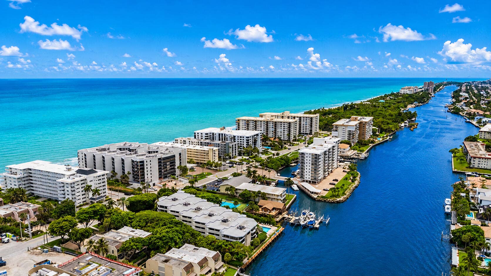 1167 HILLSBORO MILE, #509, Hillsboro Beach, FL 33062 AERIAL VIEW