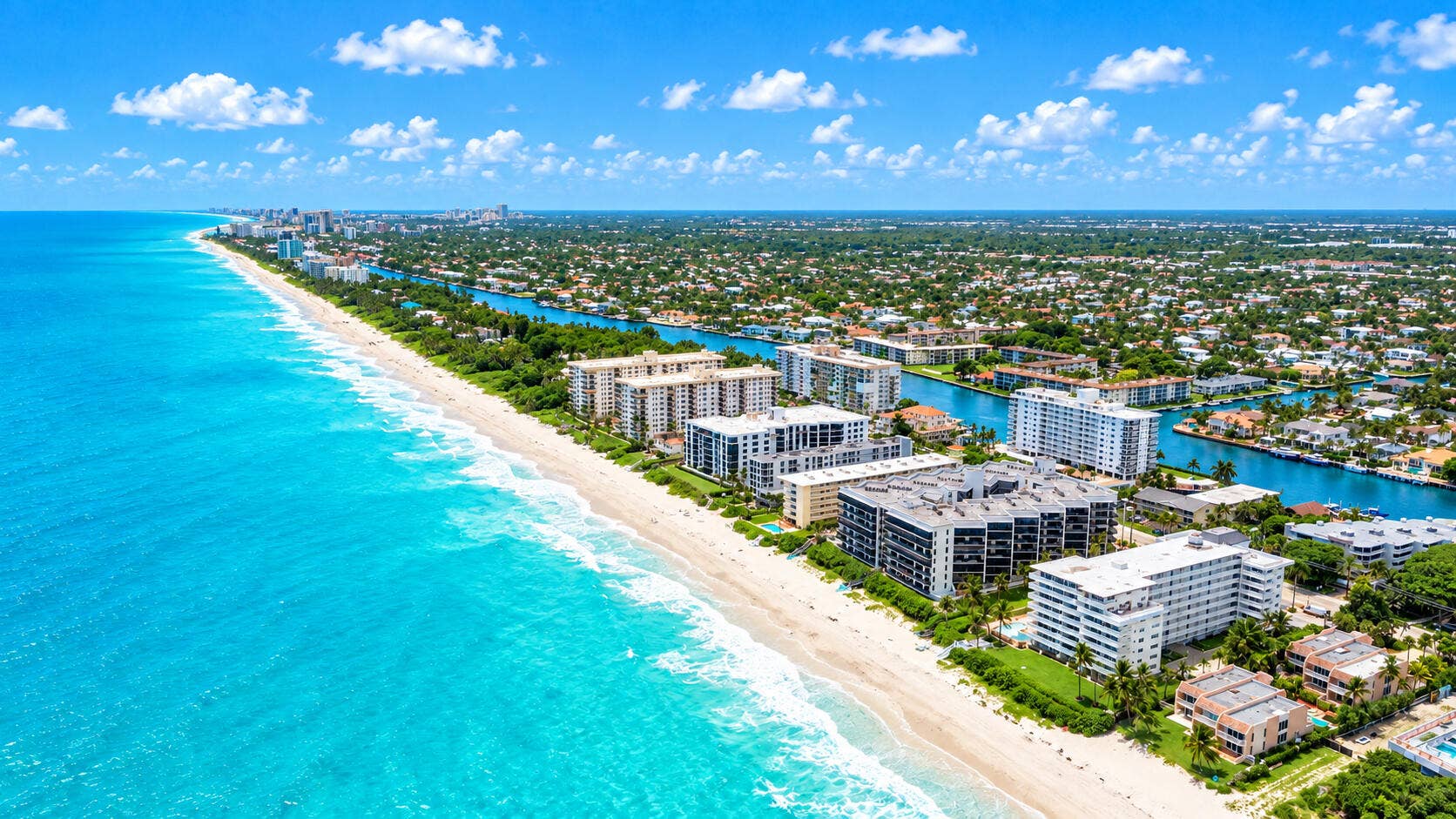 1167 HILLSBORO MILE, #509, Hillsboro Beach, FL 33062 AERIAL VIEW