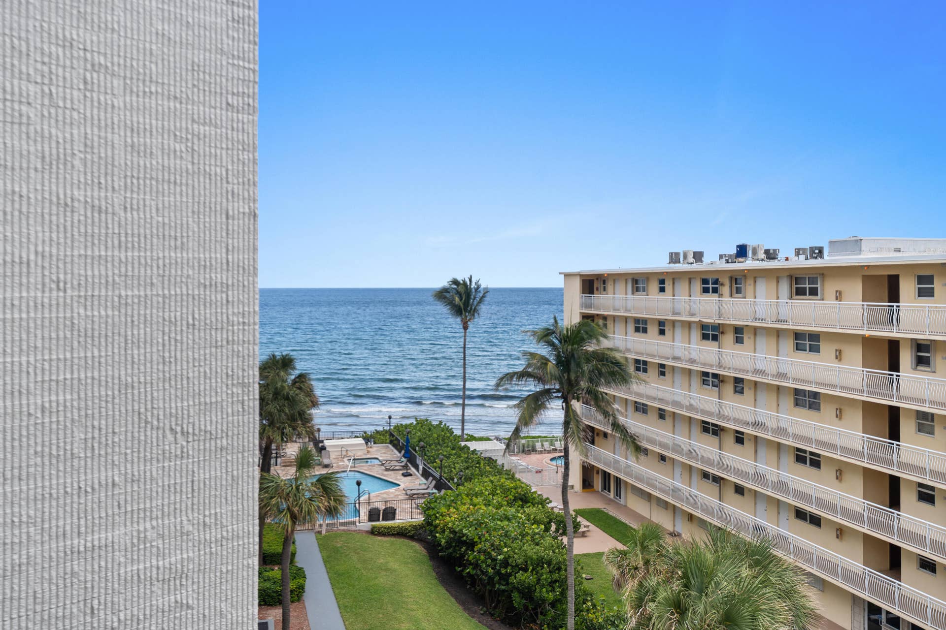 1167 HILLSBORO MILE, #509, Hillsboro Beach, FL 33062 BALCONY VIEW