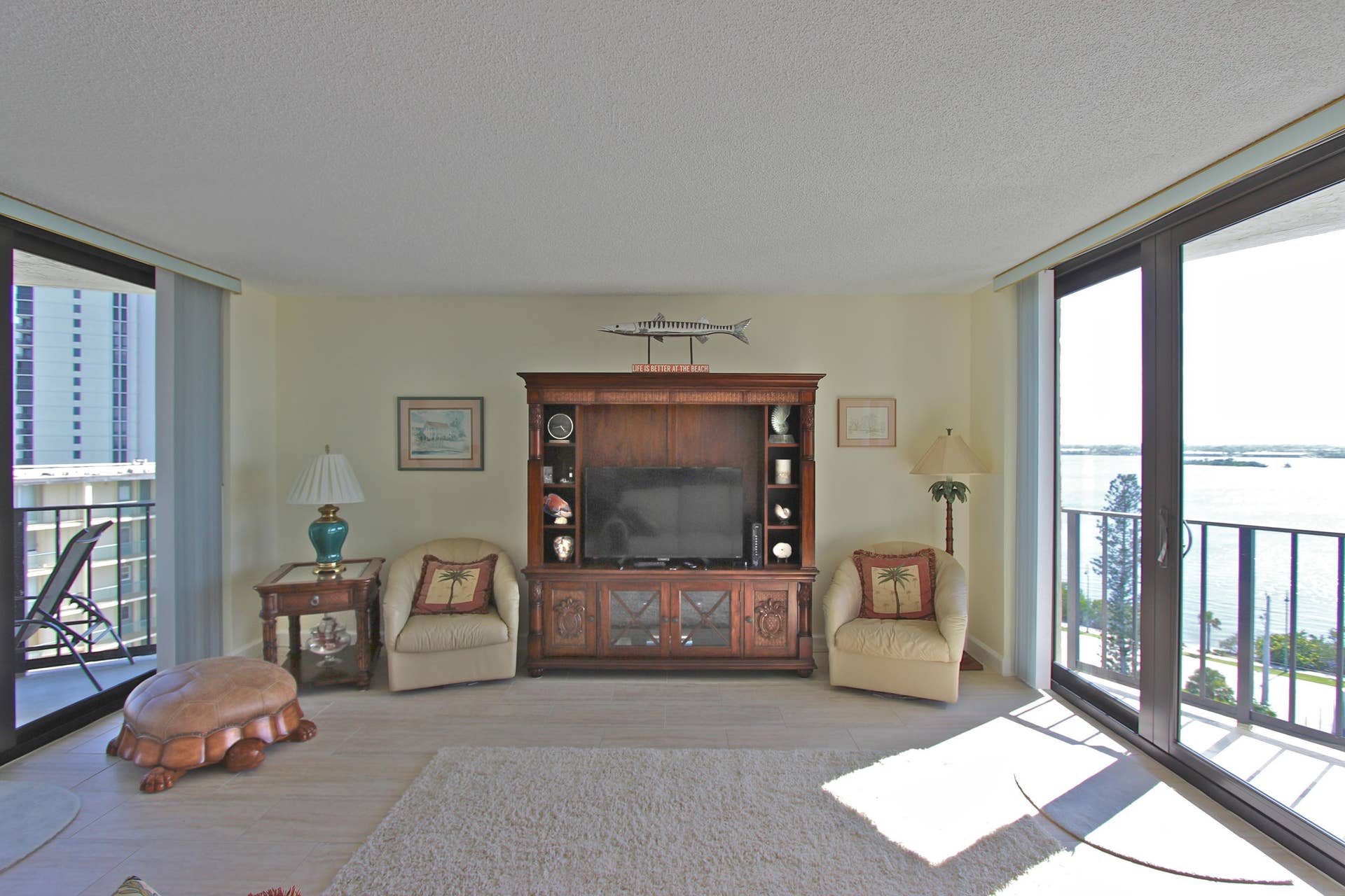 Sliders To Two Balconies