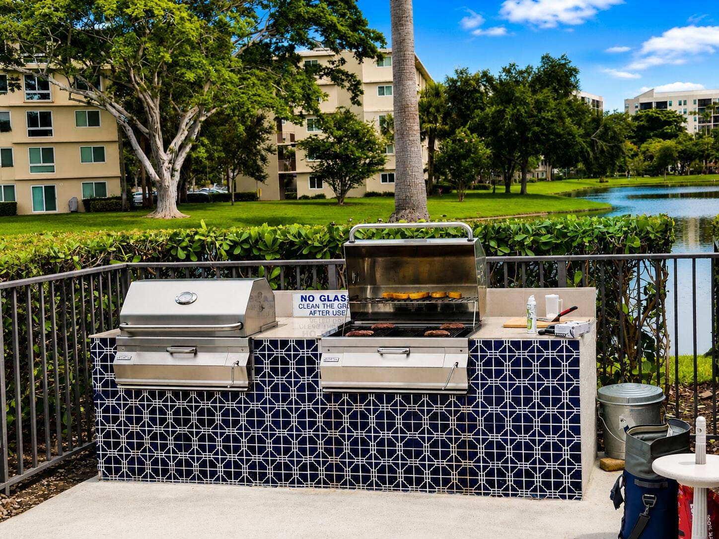 2226 N CYPRESS BEND Drive, #103, Pompano Beach, Pompano Beach, FL 33069 BBQ Grill