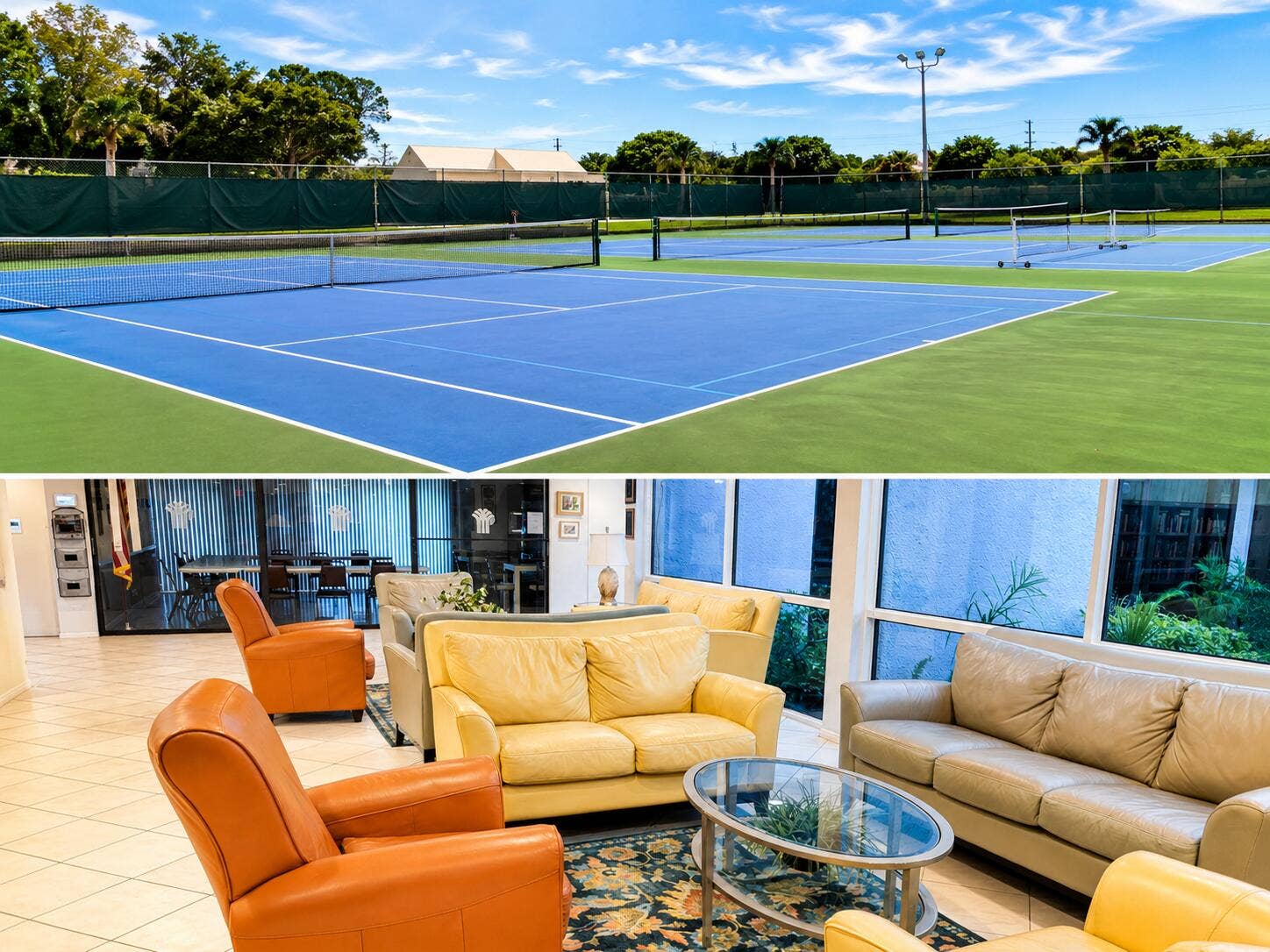 2226 N CYPRESS BEND Drive, #103, Pompano Beach, Pompano Beach, FL 33069 Lobby/Tennis Court