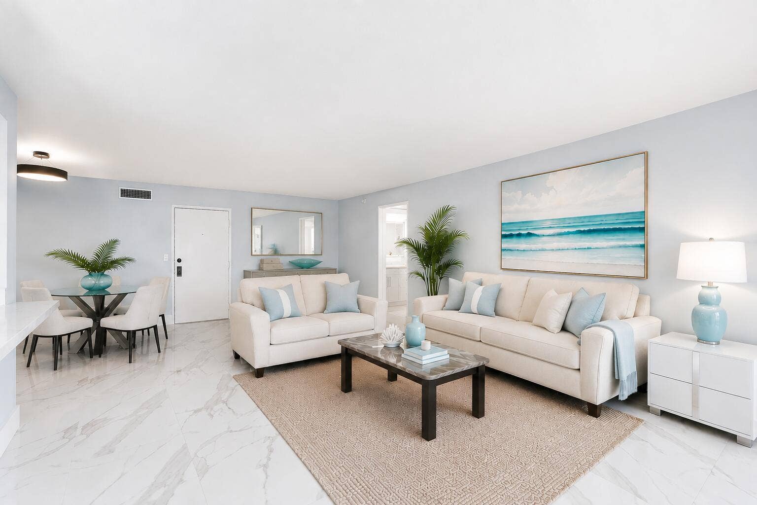 Partial Virtually Staging