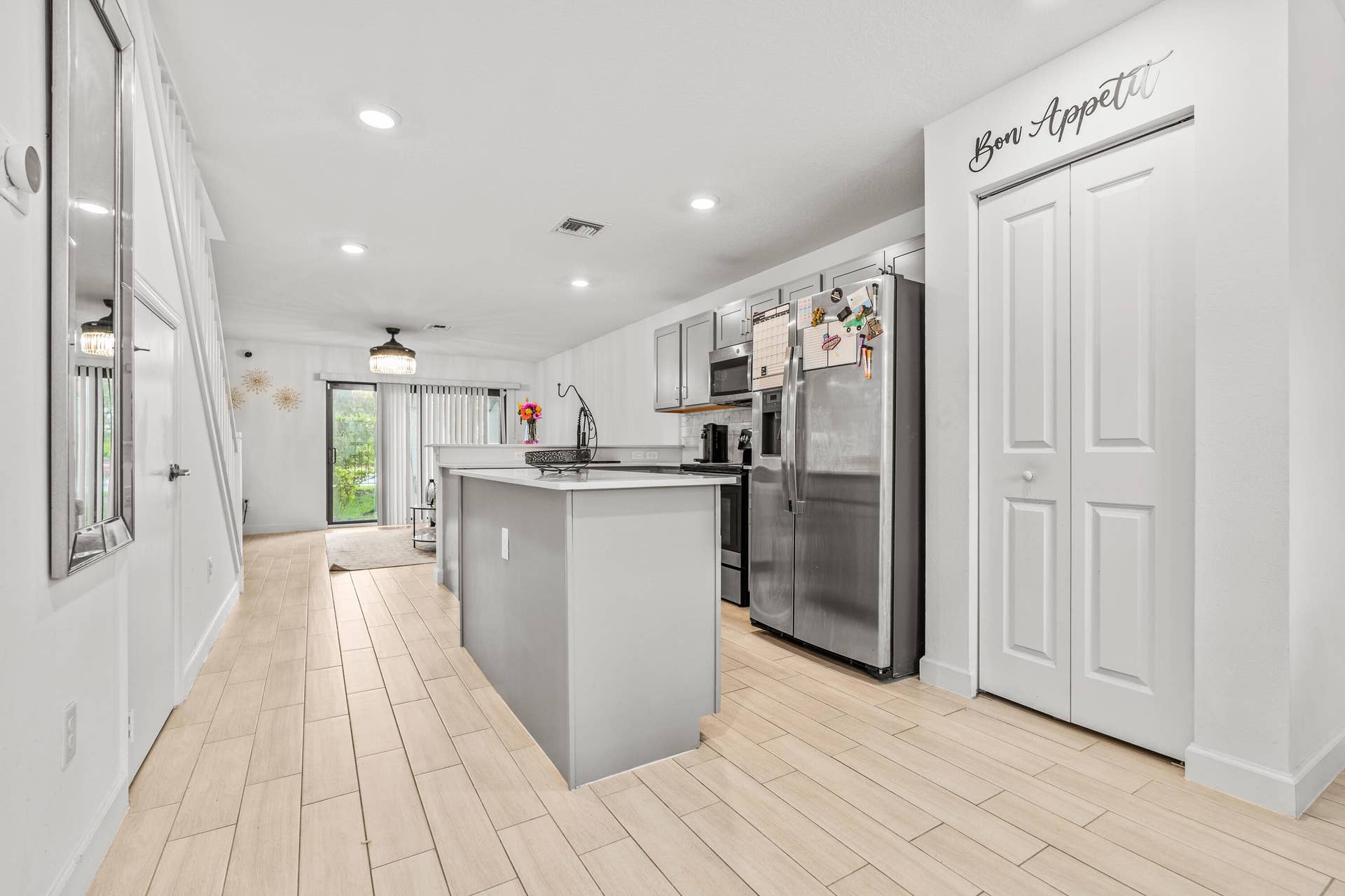 open kitchen