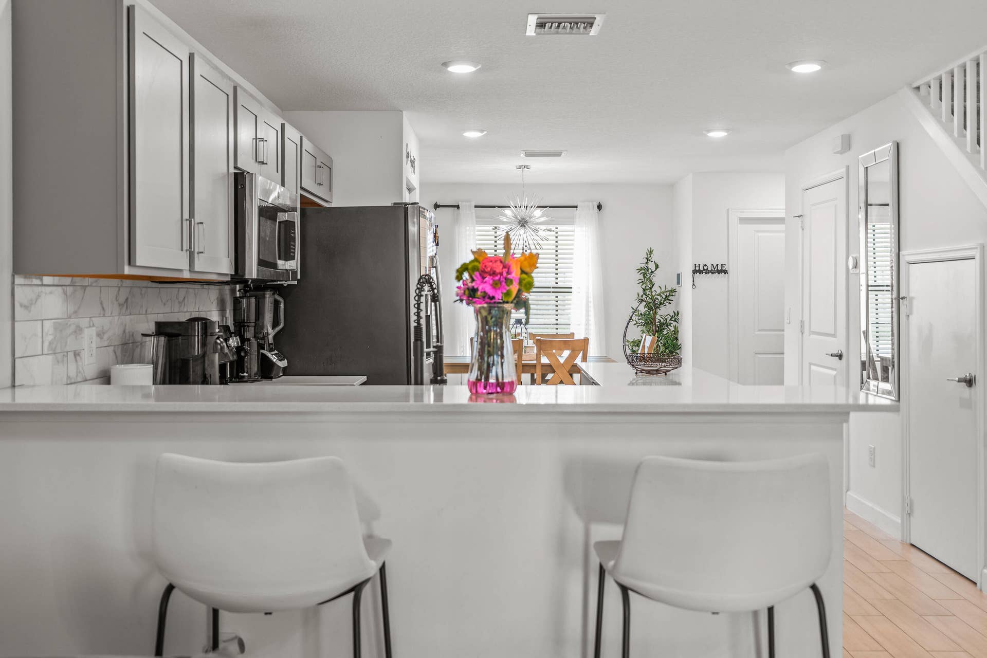 Renovated kitchen