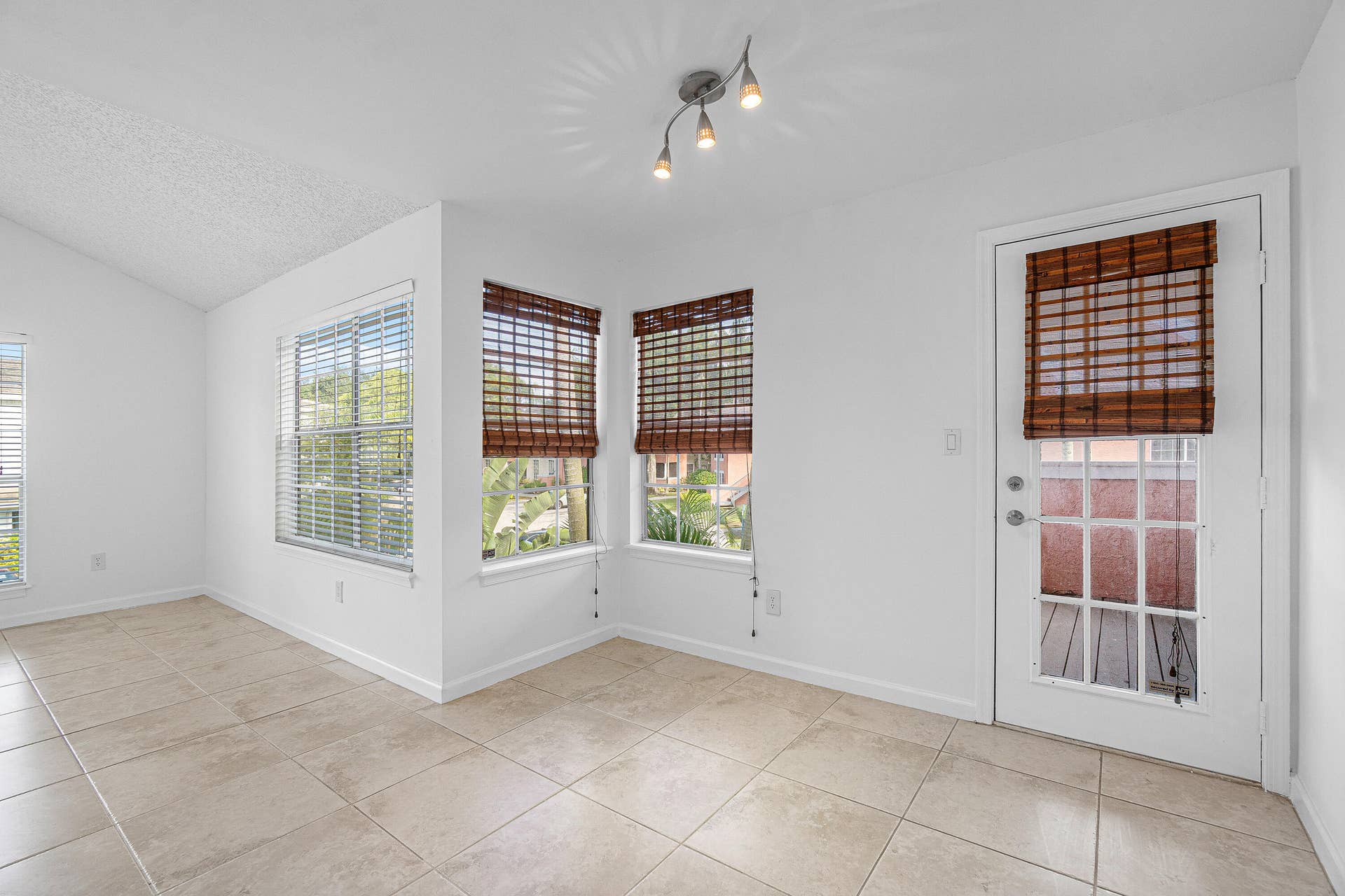 Breakfast Nook and Balcony Door