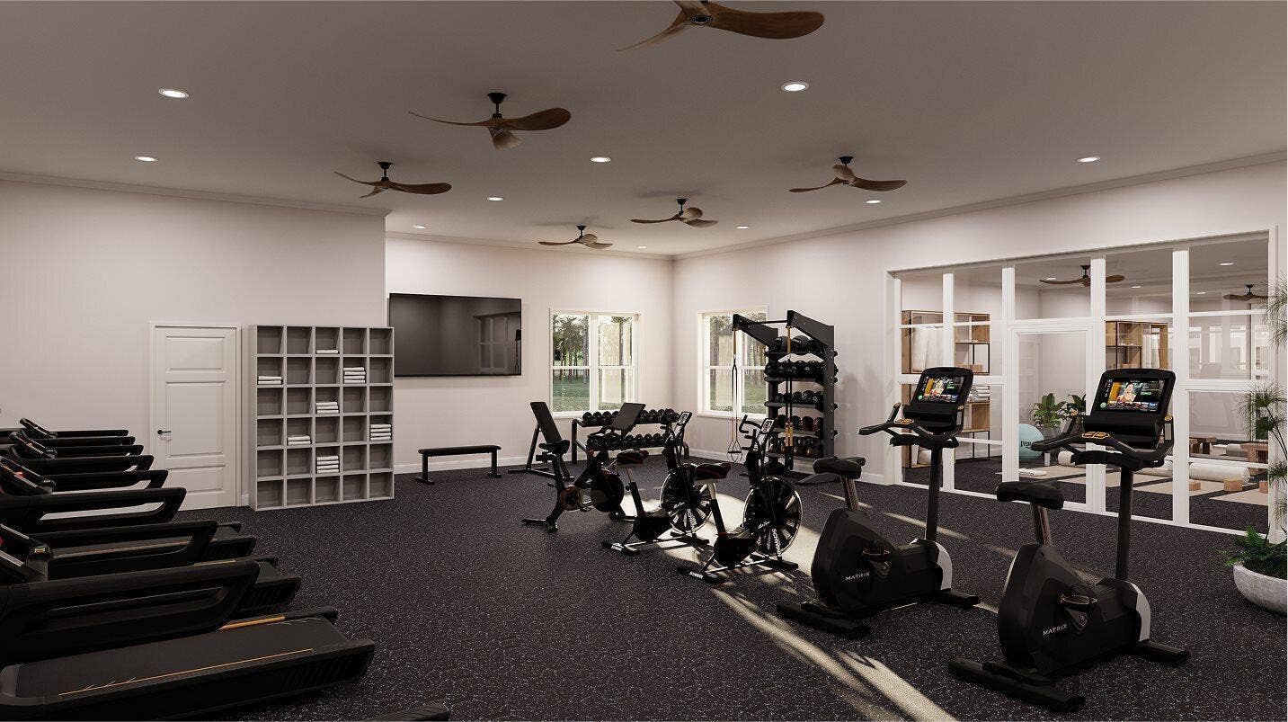 13836 Hero Path, Delray Beach, FL 33484 Delray Trails Fitness Room