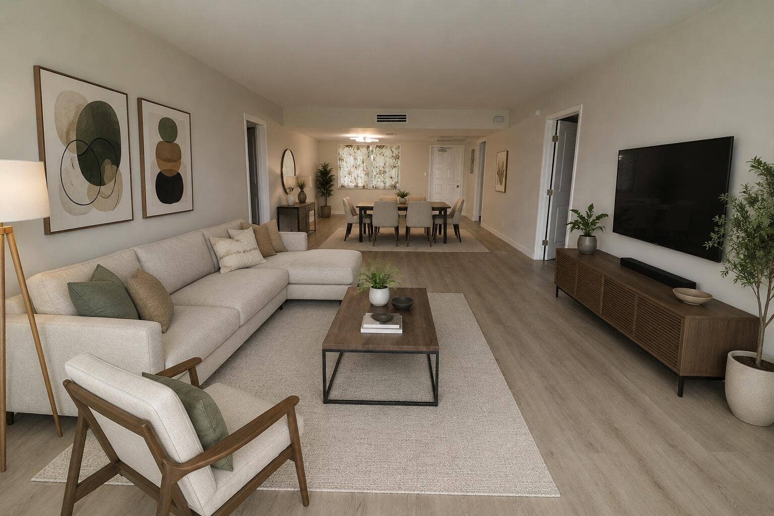 virtual staging