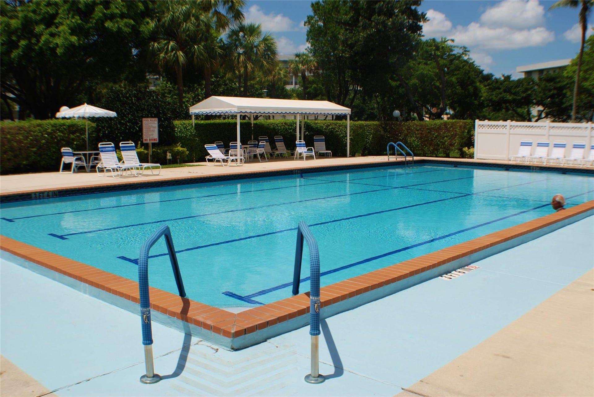 Heated pool
