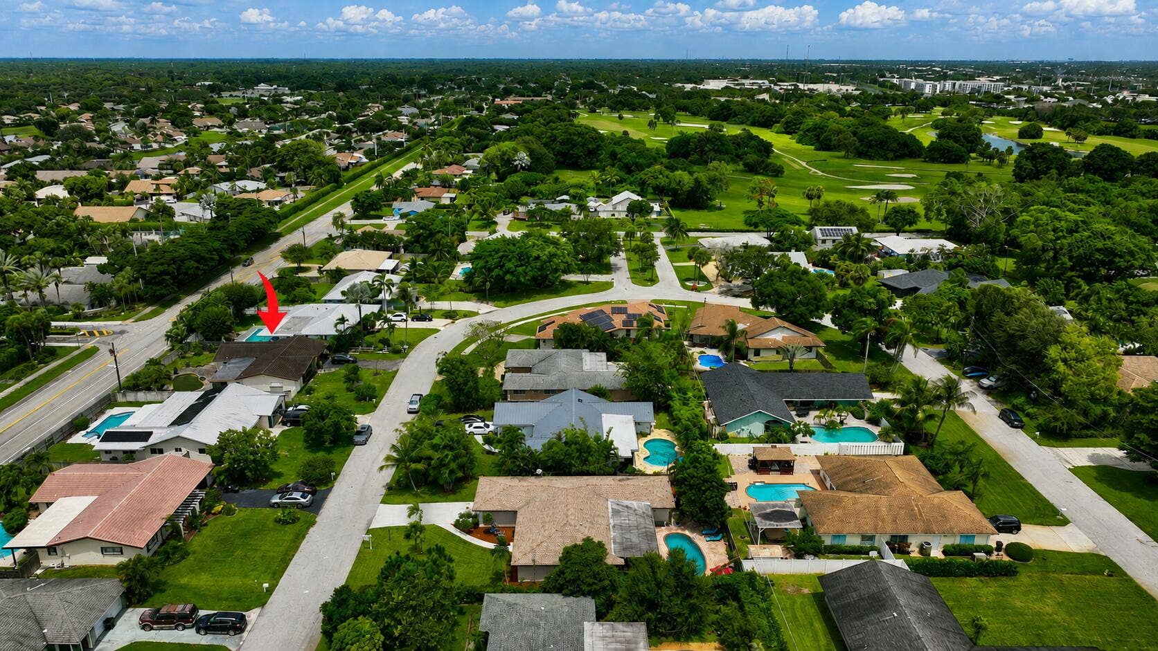 630 WEST Drive, Delray Beach, FL 33445 630 West Dr overhead
