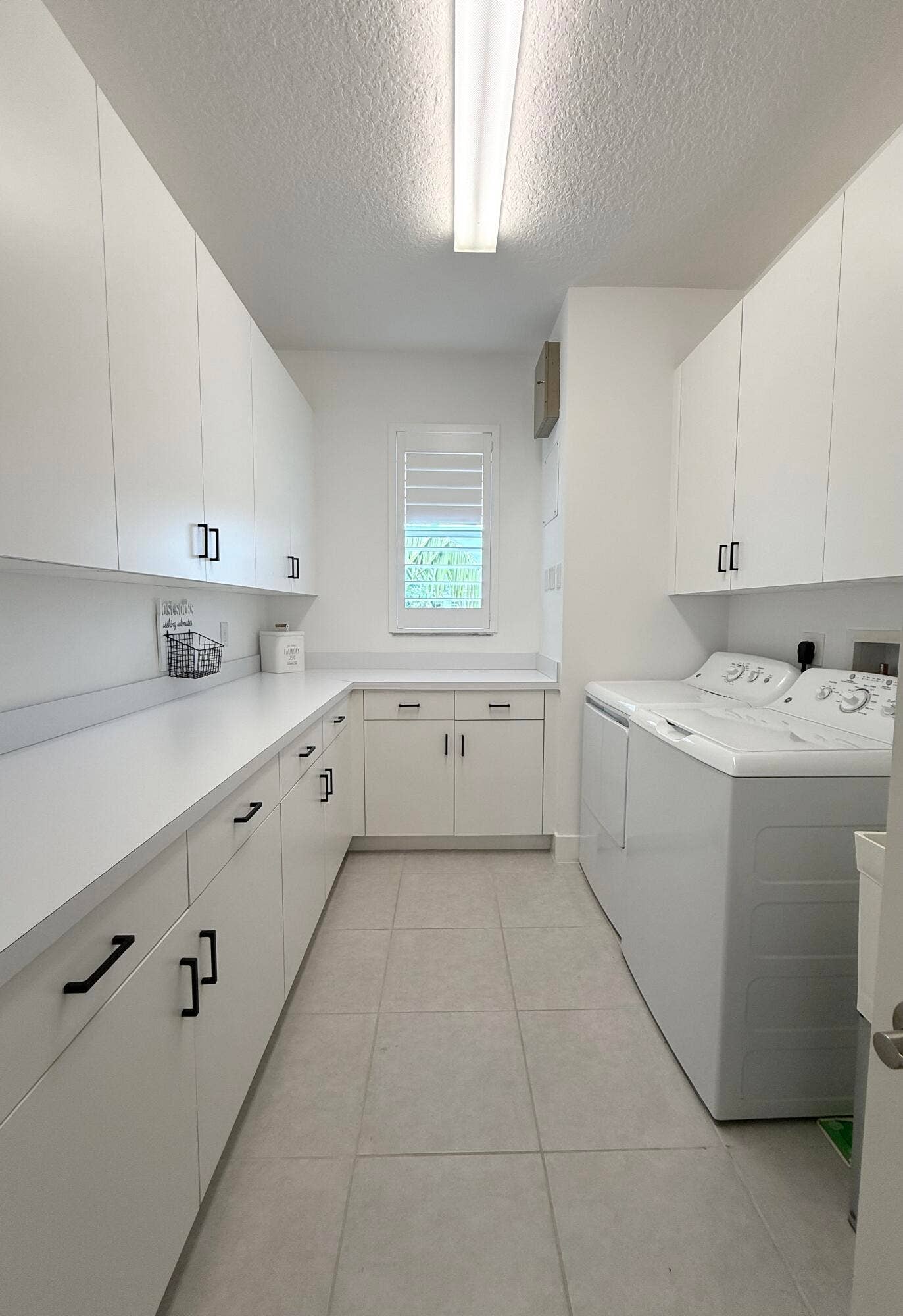 upstairs laundry room