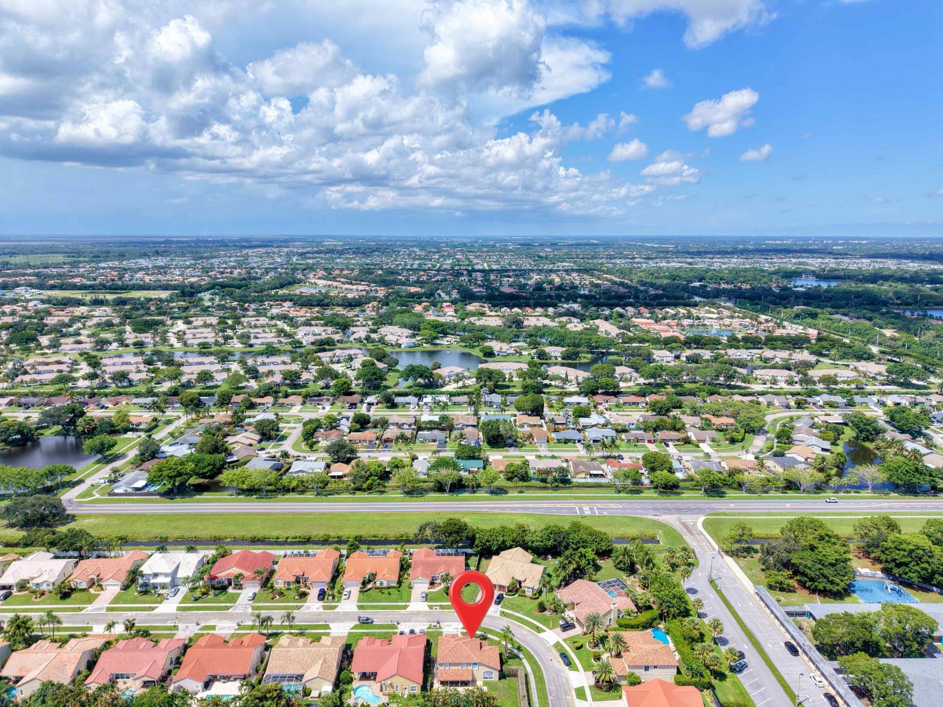 9340 Lake Serena Drive, Boca Raton, FL 33496 Panoramic to North