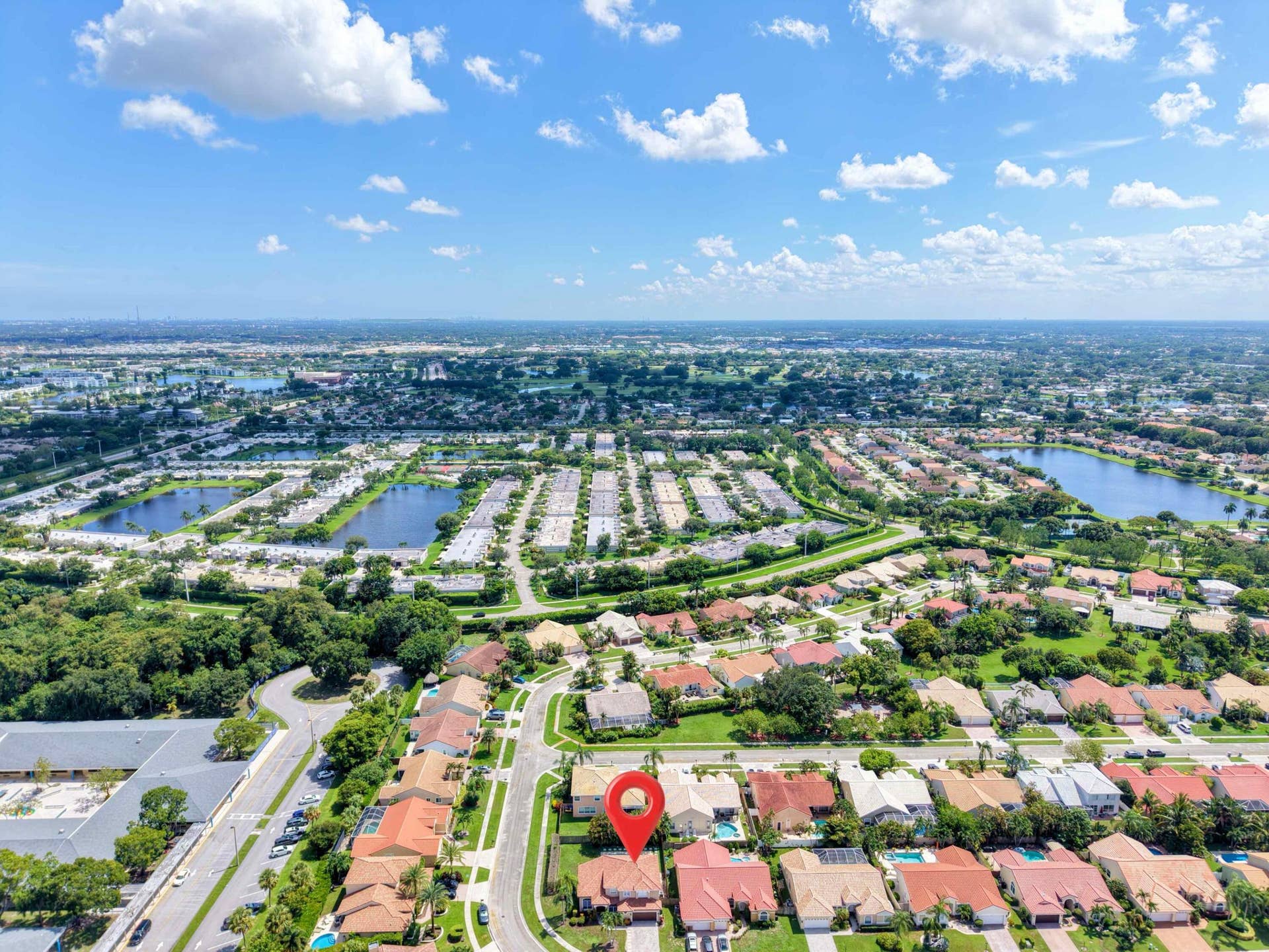 9340 Lake Serena Drive, Boca Raton, FL 33496 Panoramic to South
