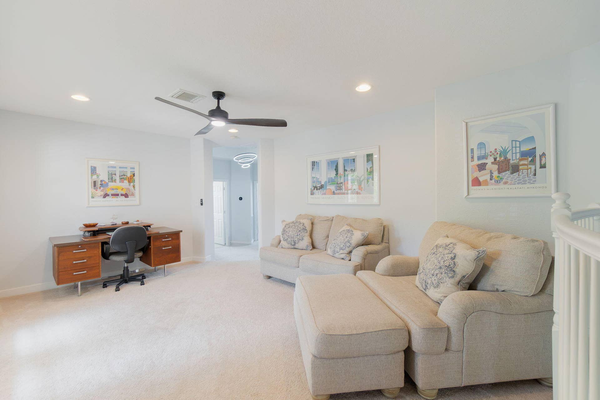Upstairs loft