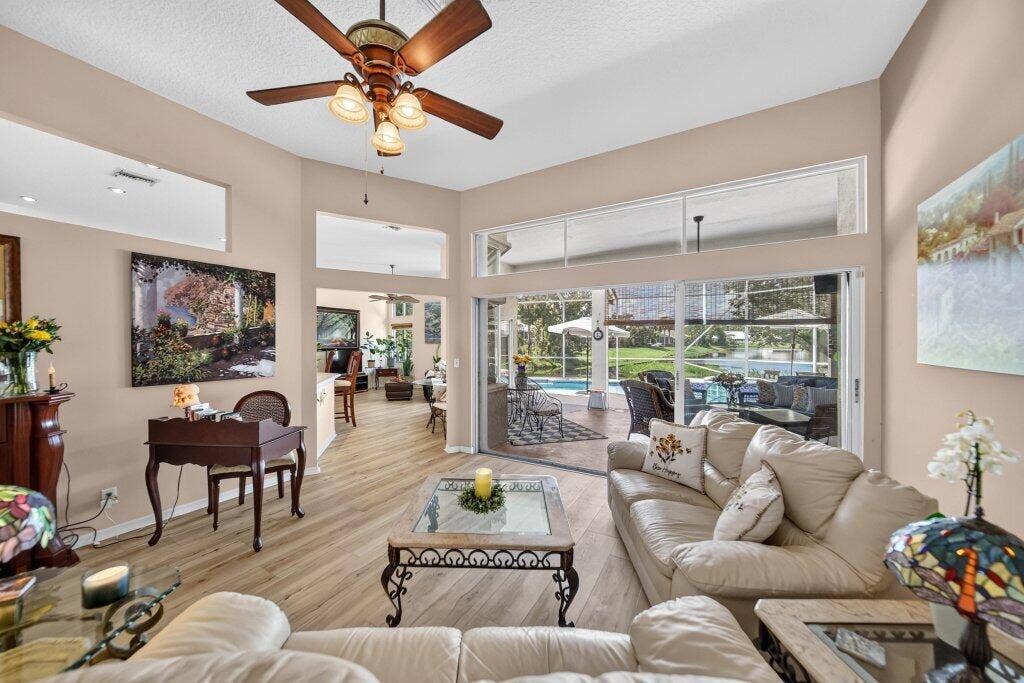 Easy access to Patio/Pool Area!