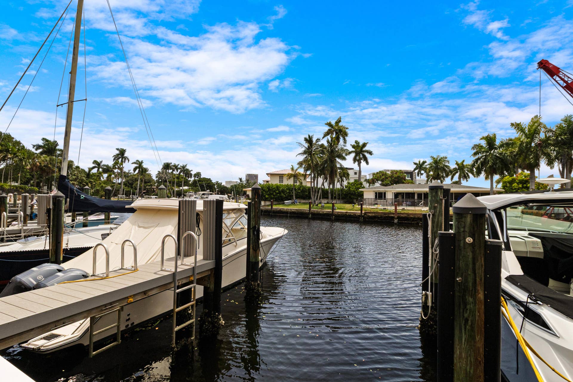 Private dock slip
