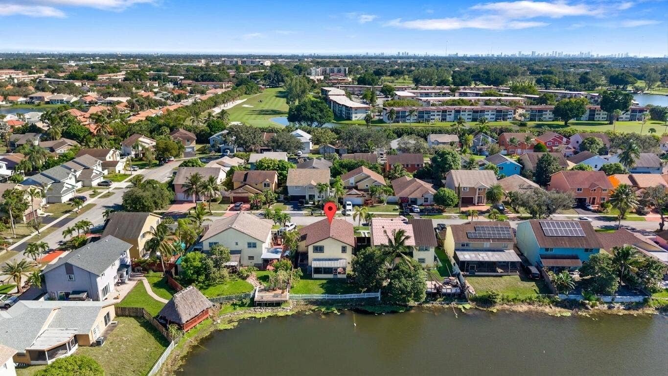940 SW 96TH Avenue, Pembroke Pines, FL 33025 Aerial Rear