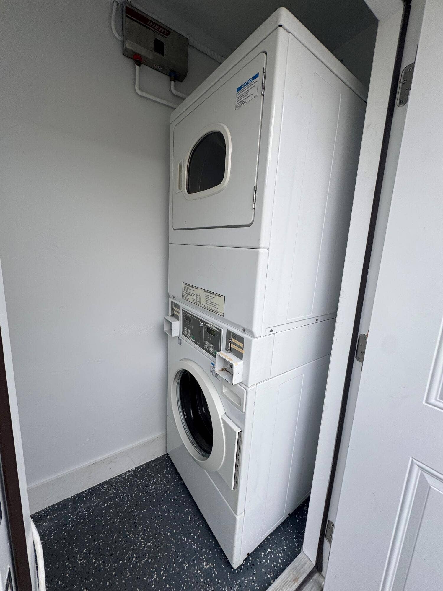 Laundry room with washer and dryer
