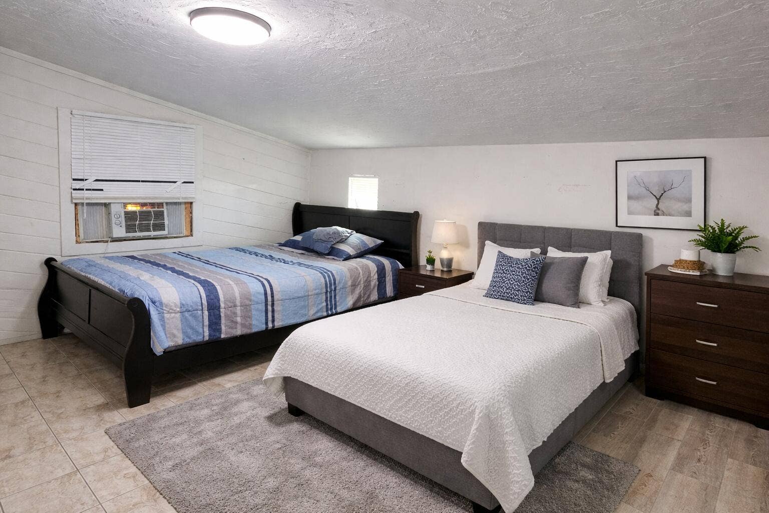 Room brightened to show detail. (unit shows darker)