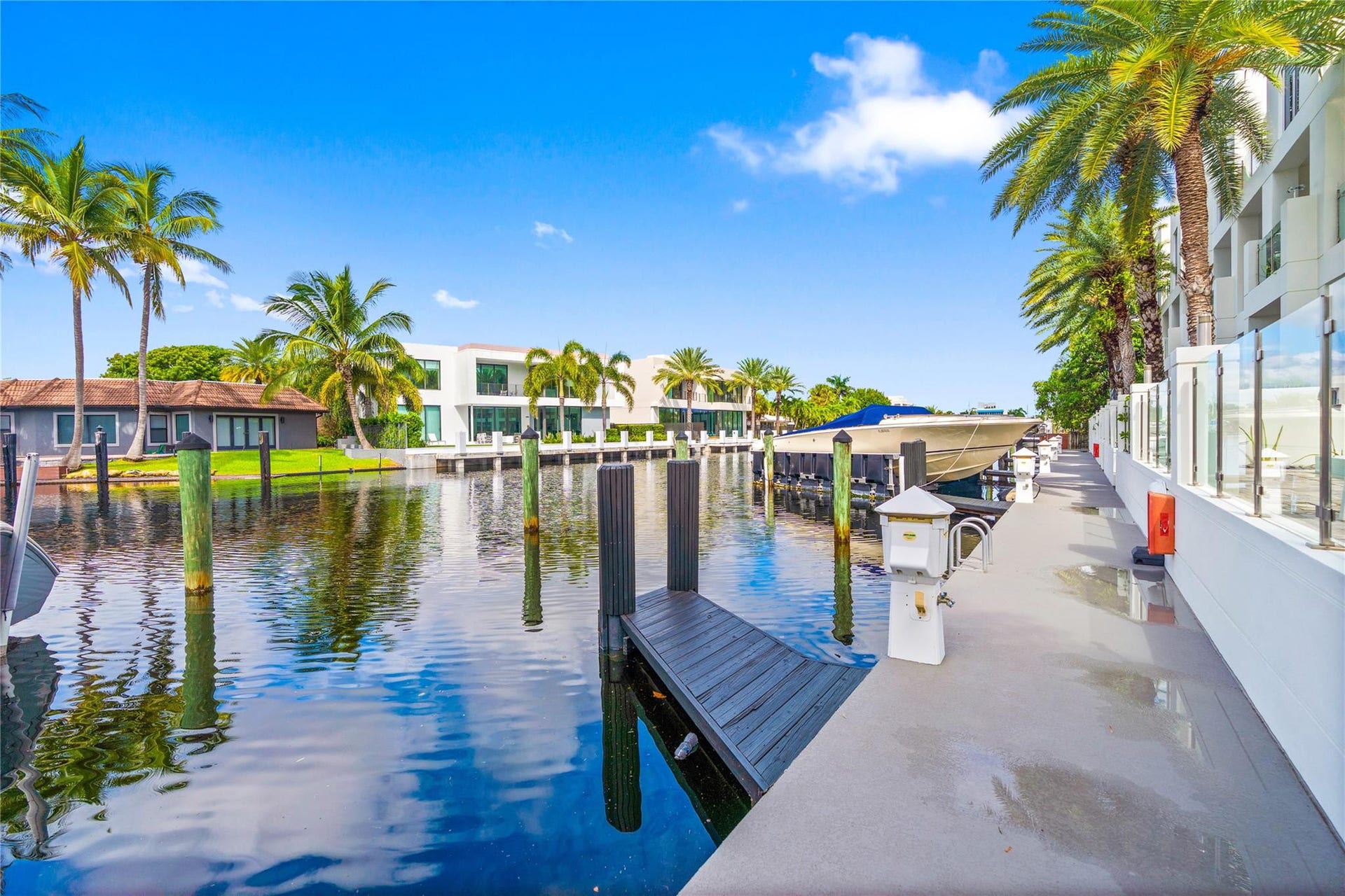 221 Shore Court, Lauderdale By The Sea, FL 33308 A remarkable luxury townhome rental that redefines upscale living in the heart of Lauderdale By The Sea. This beautifully designed 3,027 sq. ft residence features 4 spacious beds & 4.5 baths, making it perfect for families or those who love to entertain.The home also offers an outdoor kitchen and BBQ area, along with a private plunge pool that invites relaxation and fun. For boating enthusiasts, a boat slip is also available for rent. Easy access to a plethora of amenities, beach, dining, & entertainment.