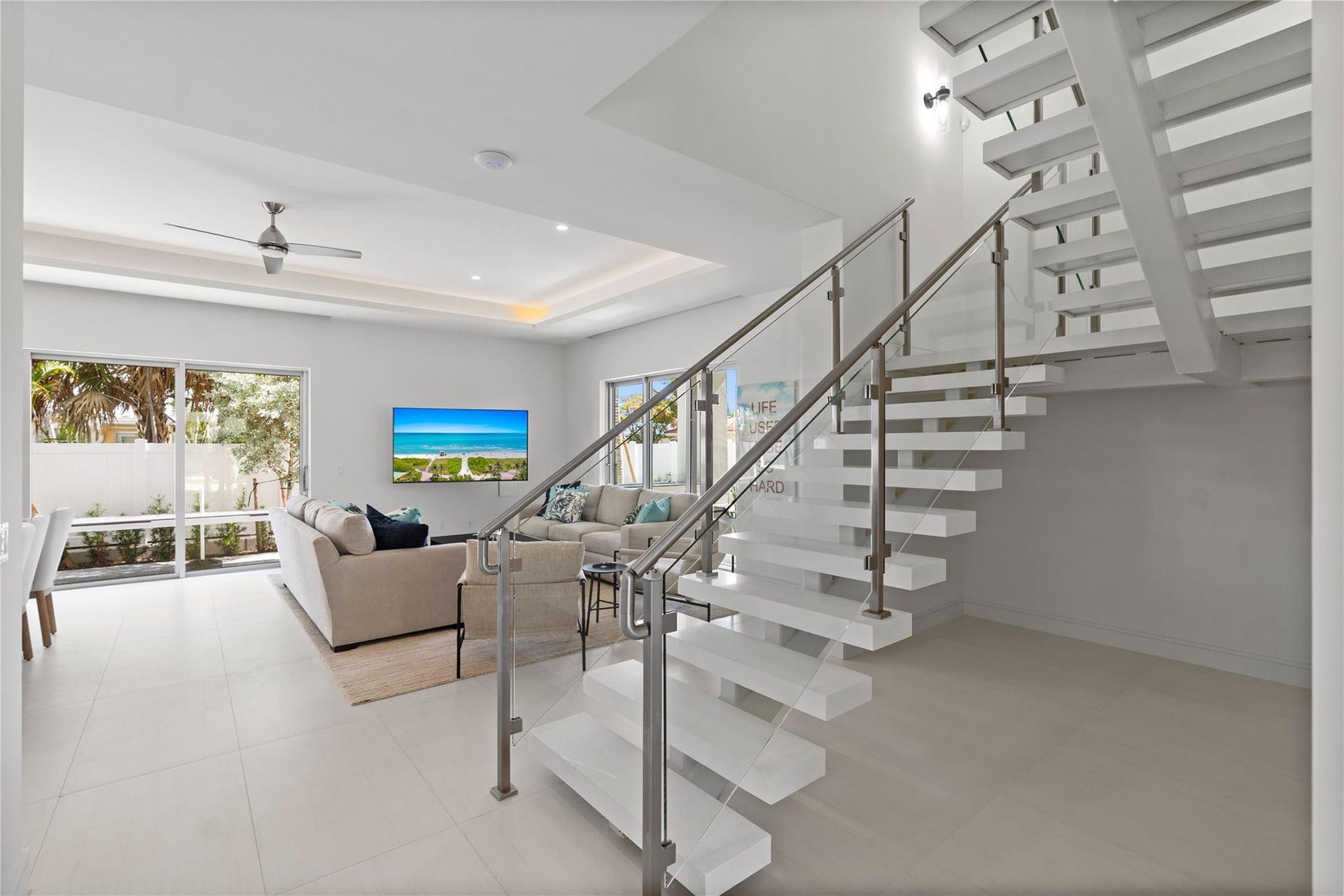 221 Shore Court, Lauderdale By The Sea, FL 33308 A remarkable luxury townhome rental that redefines upscale living in the heart of Lauderdale By The Sea. This beautifully designed 3,027 sq. ft residence features 4 spacious beds & 4.5 baths, making it perfect for families or those who love to entertain.The home also offers an outdoor kitchen and BBQ area, along with a private plunge pool that invites relaxation and fun. For boating enthusiasts, a boat slip is also available for rent. Easy access to a plethora of amenities, beach, dining, & entertainment.