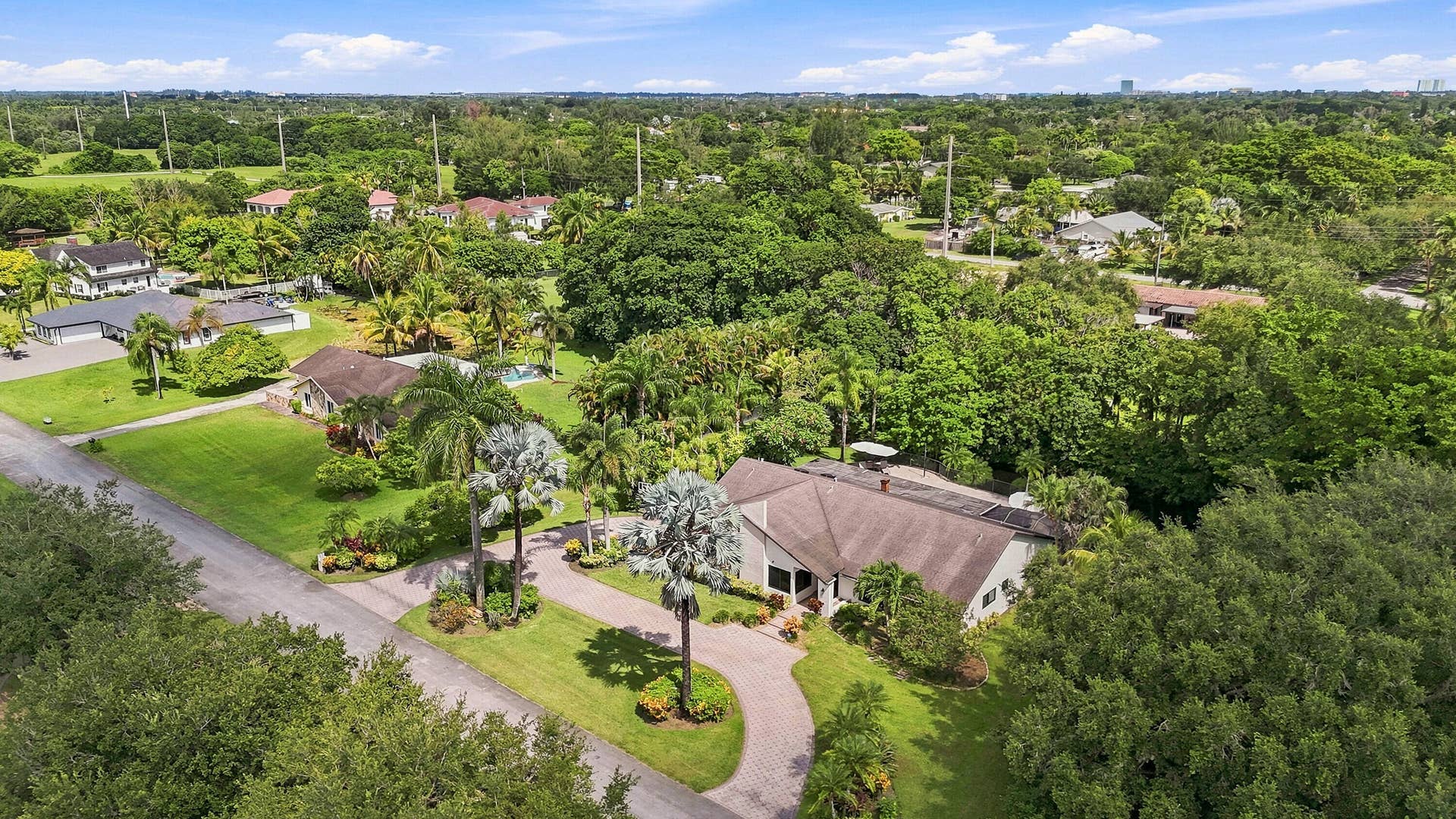 Aerial Neighborhood View