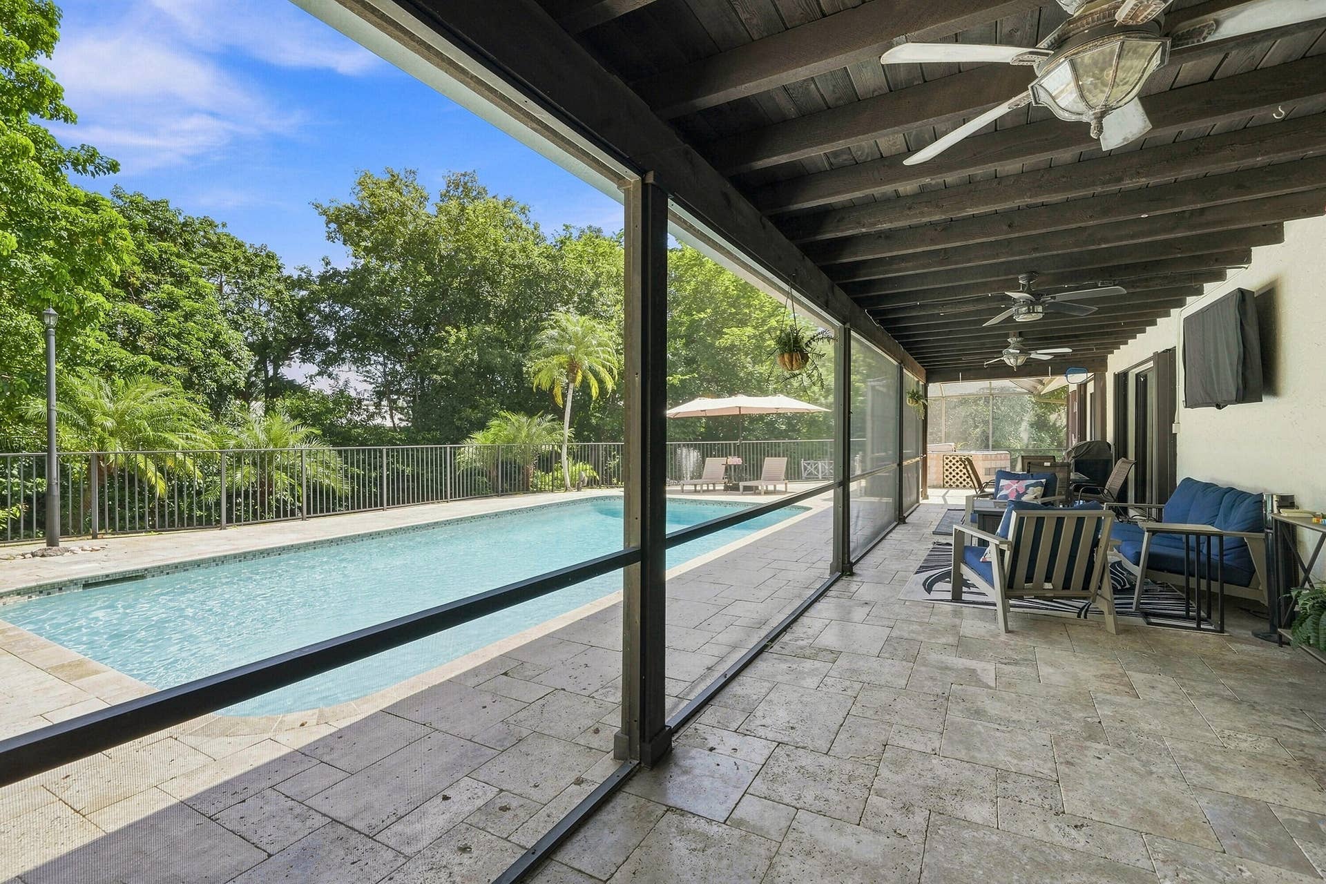 Screened Patio and Pool