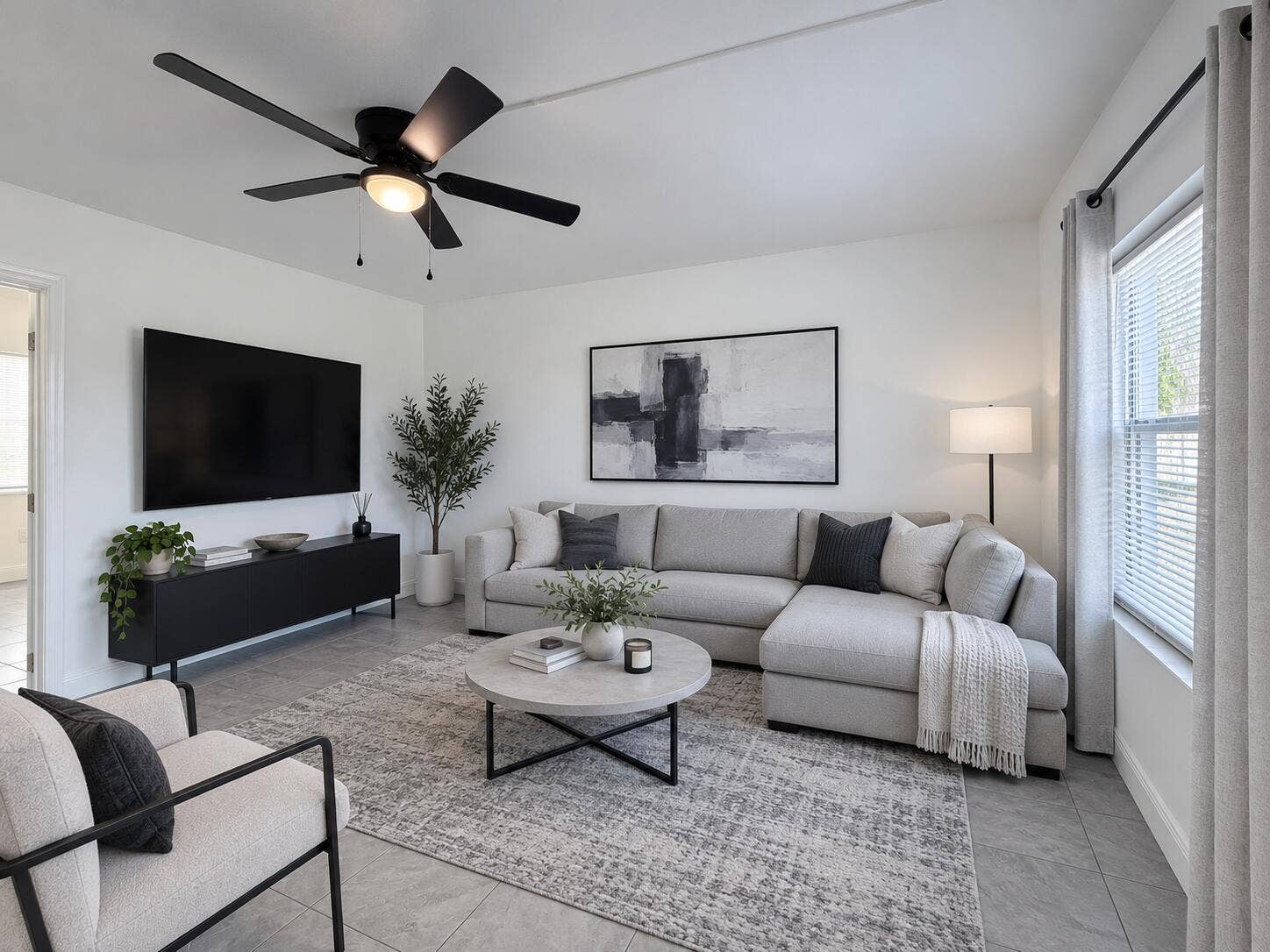 1010 Grant Street, West Palm Beach, FL 33407 Virtually Staged
