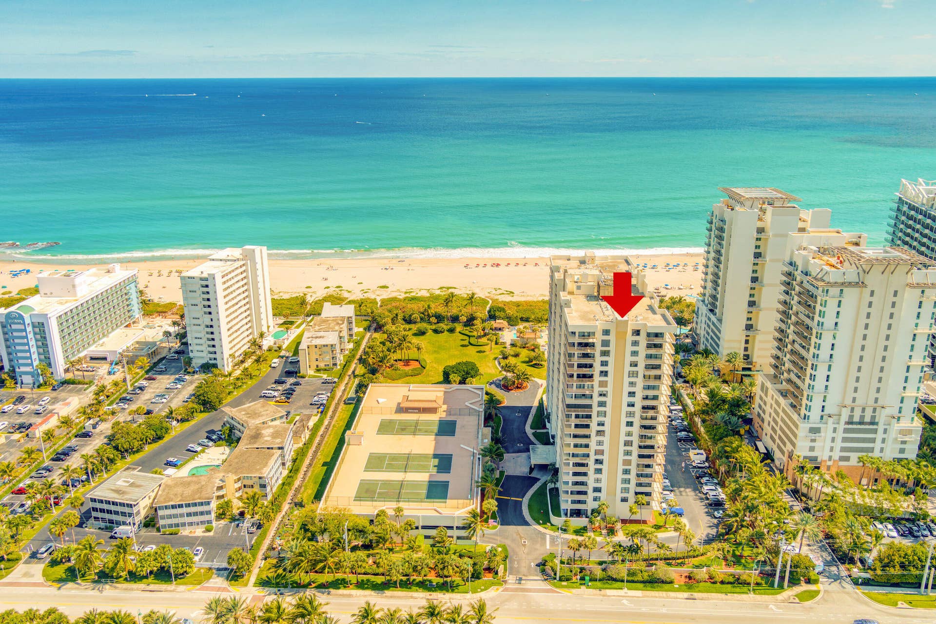 3400 N OCEAN Drive, #1505, Singer Island, FL 33404 ARIEAL