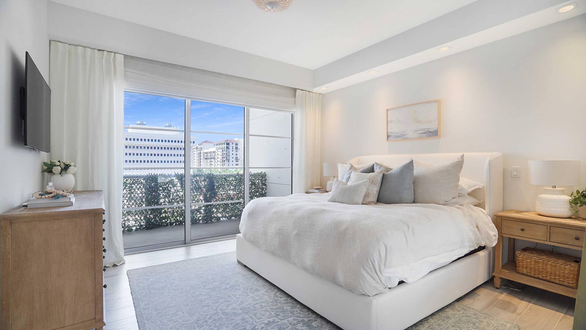 155 E Boca Raton Road, #601, Boca Raton, FL 33432 Natural light, tailored finishes and a private balcony shape the primary suite.