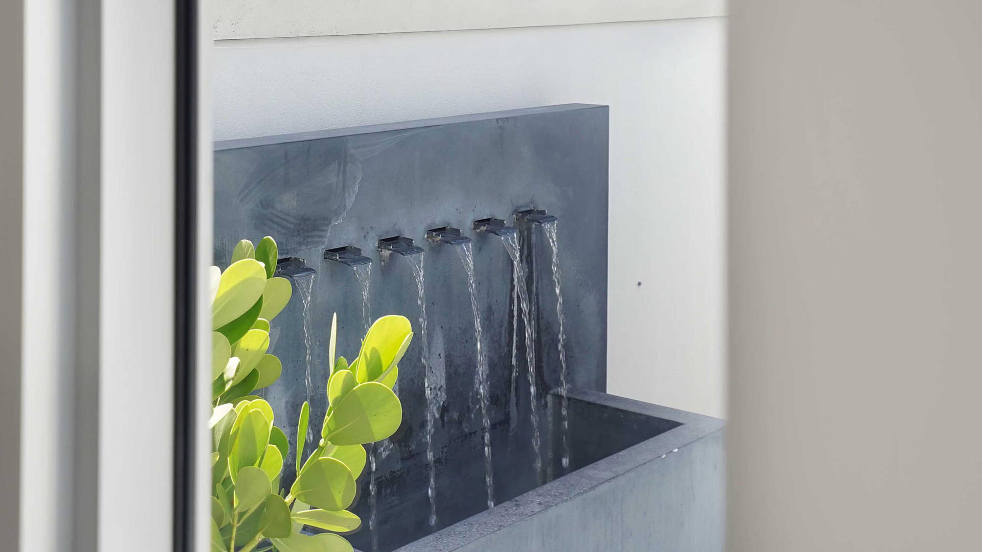 155 E Boca Raton Road, #601, Boca Raton, FL 33432 An integrated water feature introduces texture and movement to the outdoor setting.
