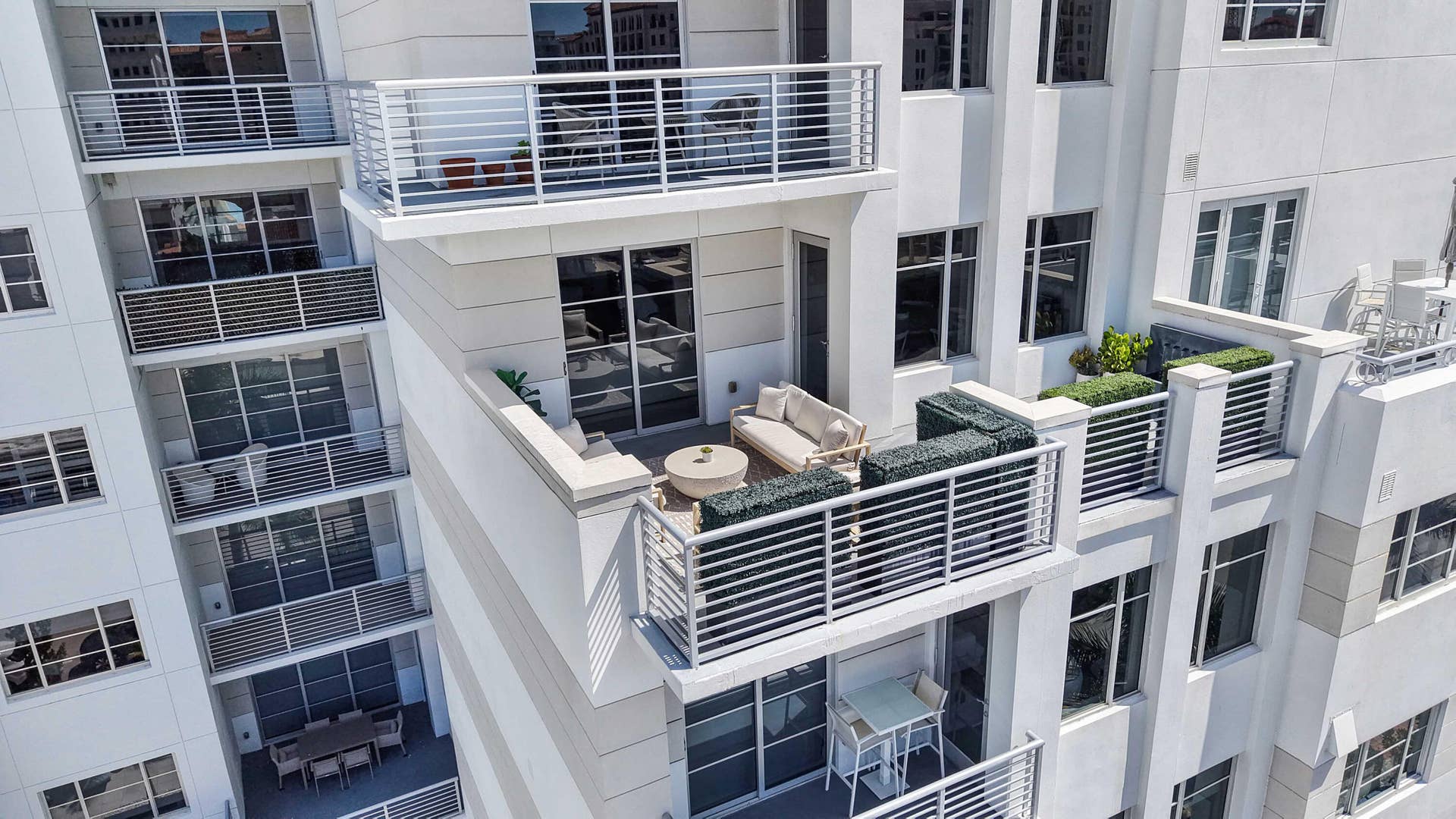 155 E Boca Raton Road, #601, Boca Raton, FL 33432 Residence 601 at Tower 155 is distinguished by approximately 428 square feet of outdoor living across two private spaces
