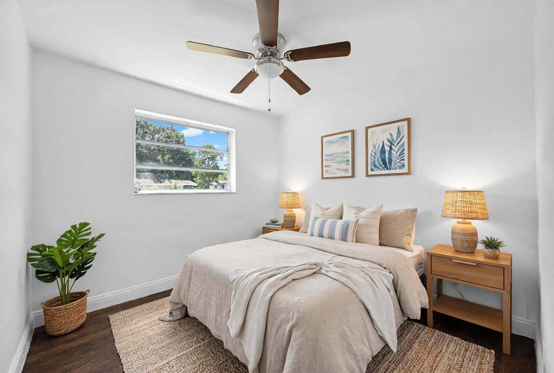 4723 NW 4TH Street, Plantation, FL 33317 coastal_bedroom_staging