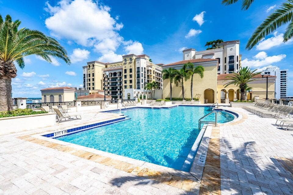 801 S Olive Avenue, #418, West Palm Beach, FL 33401 heated swimming pool