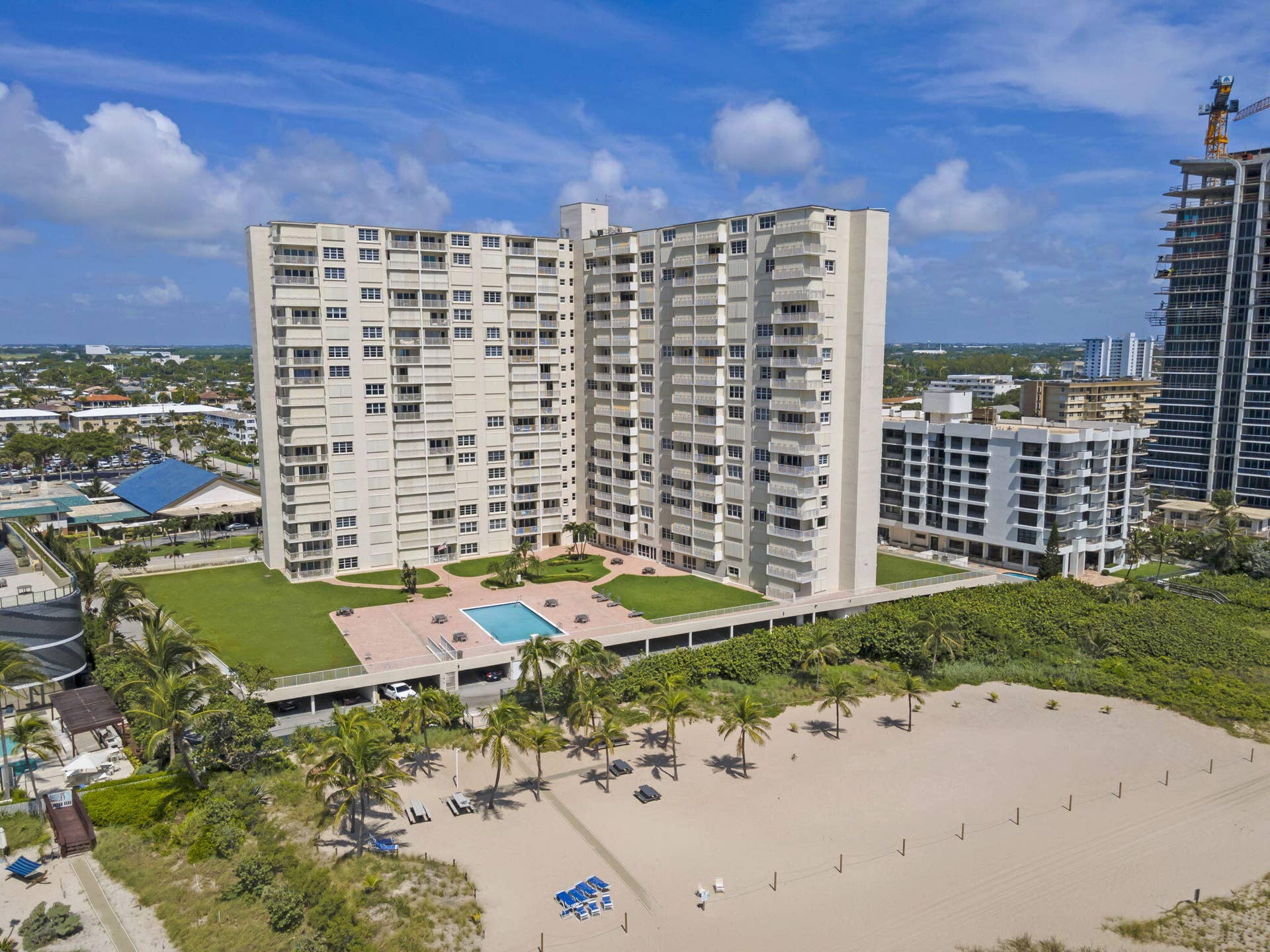 750 N OCEAN Boulevard, #1502, Pompano Beach, FL 33062 Private Beach