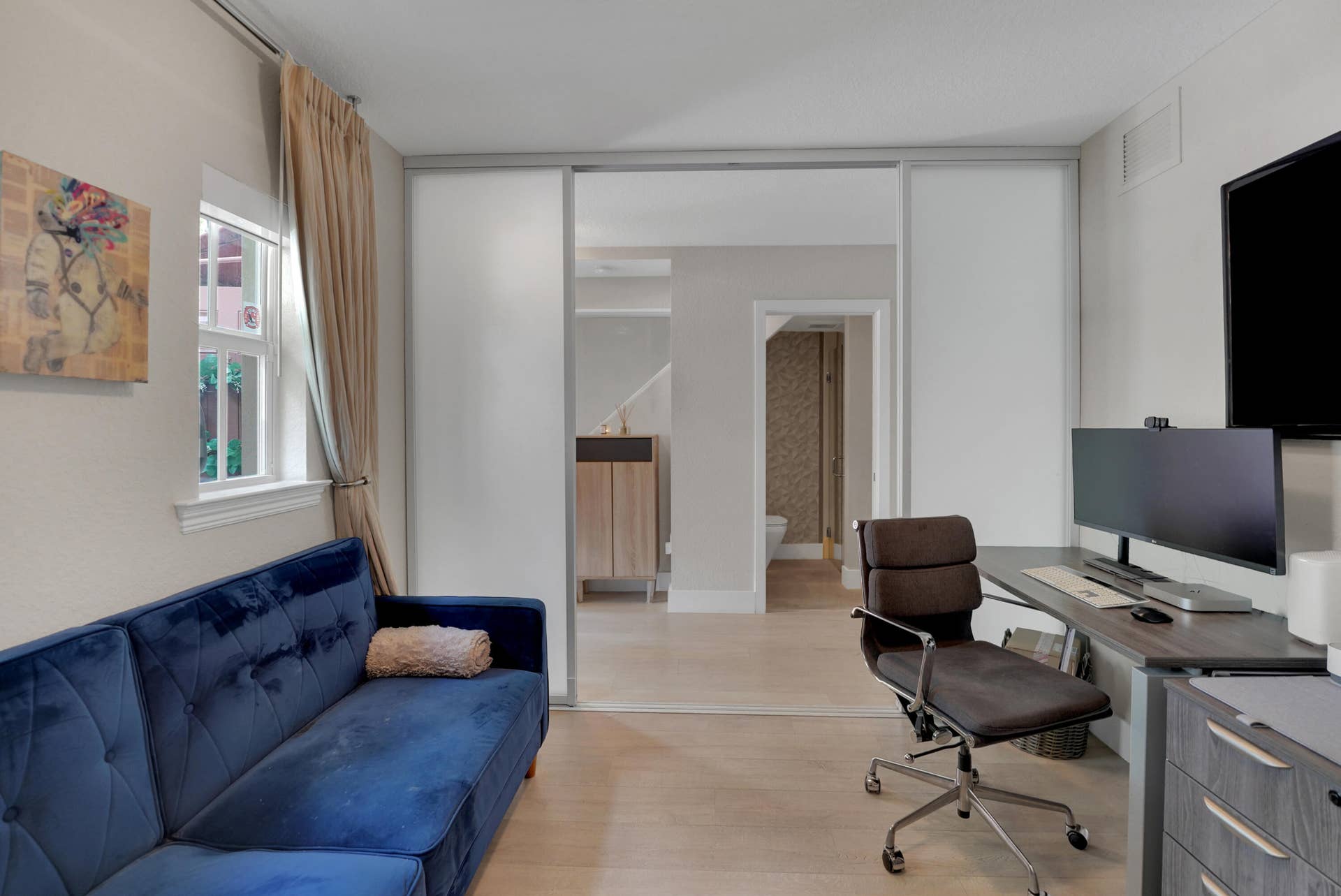 502 NE 7th Avenue, #Unit 1, Fort Lauderdale, FL 33301 Downstairs office/den/bedroom