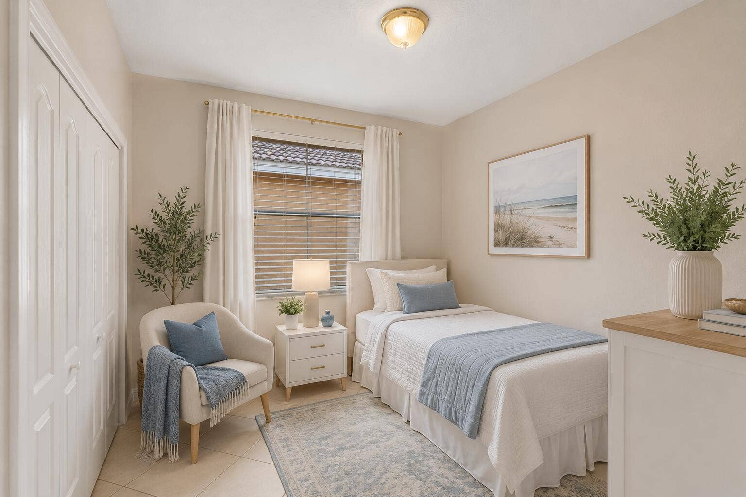 2311 SW 125th Avenue, Miramar, FL 33027 Virtually staged bedroom 3