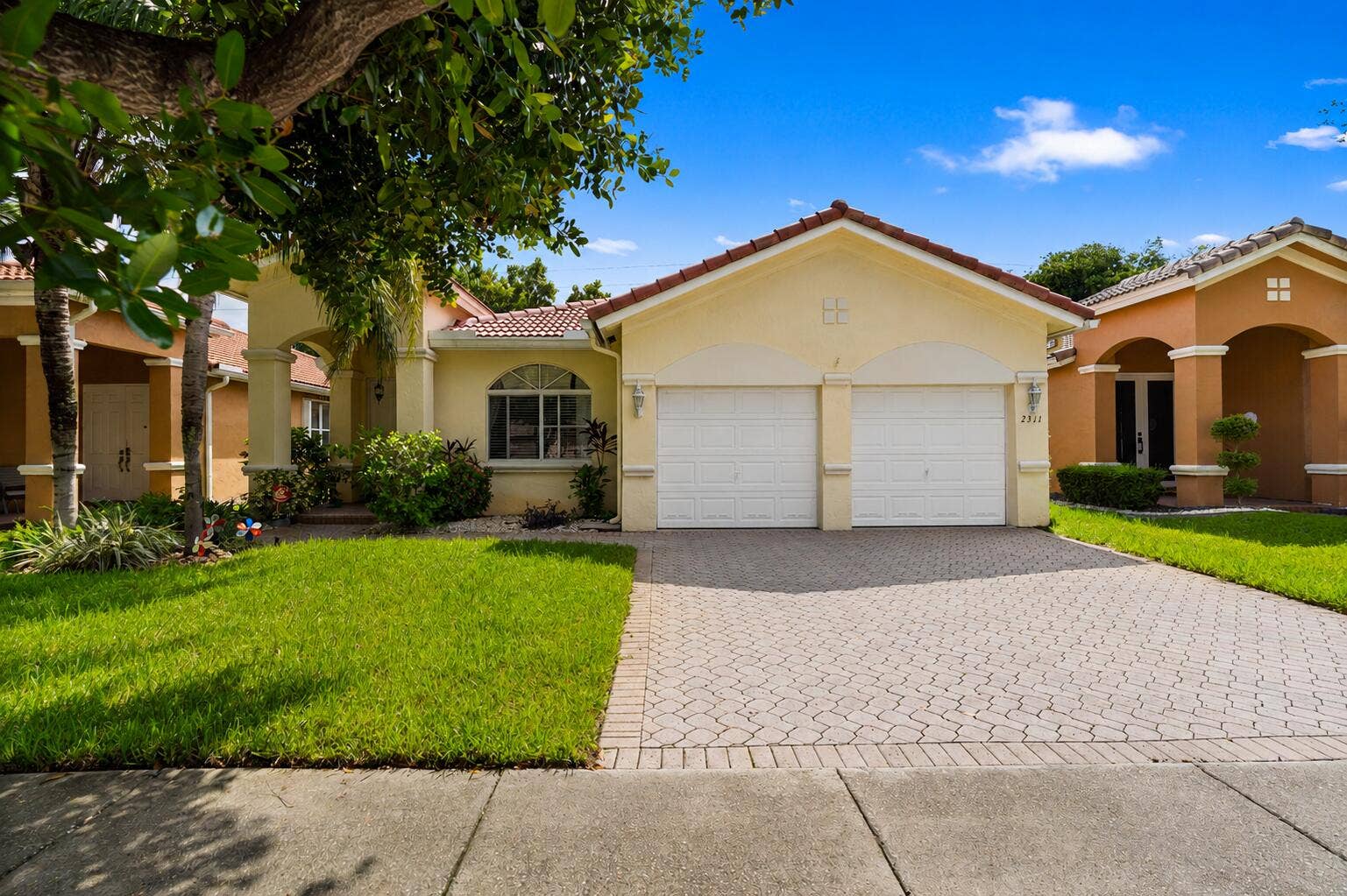 2311 SW 125th Avenue, Miramar, FL 33027 3-BD, 2-BA home features a spacious floor plan with volume ceilings. The A/C, water heater and appliances including the washer & dryer, refrigerator and dishwasher were replaced 3-5 years ago.