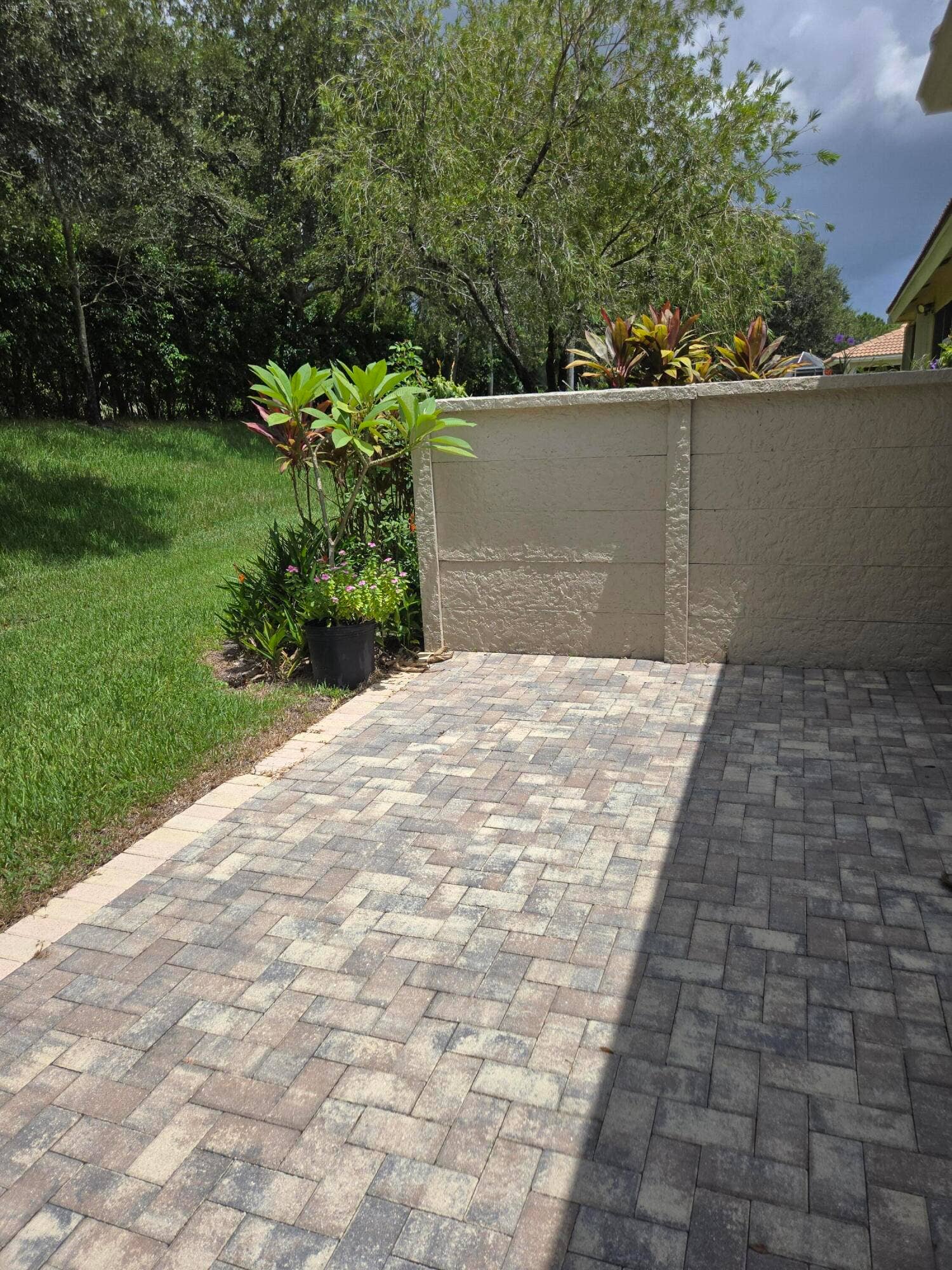 Patio outside