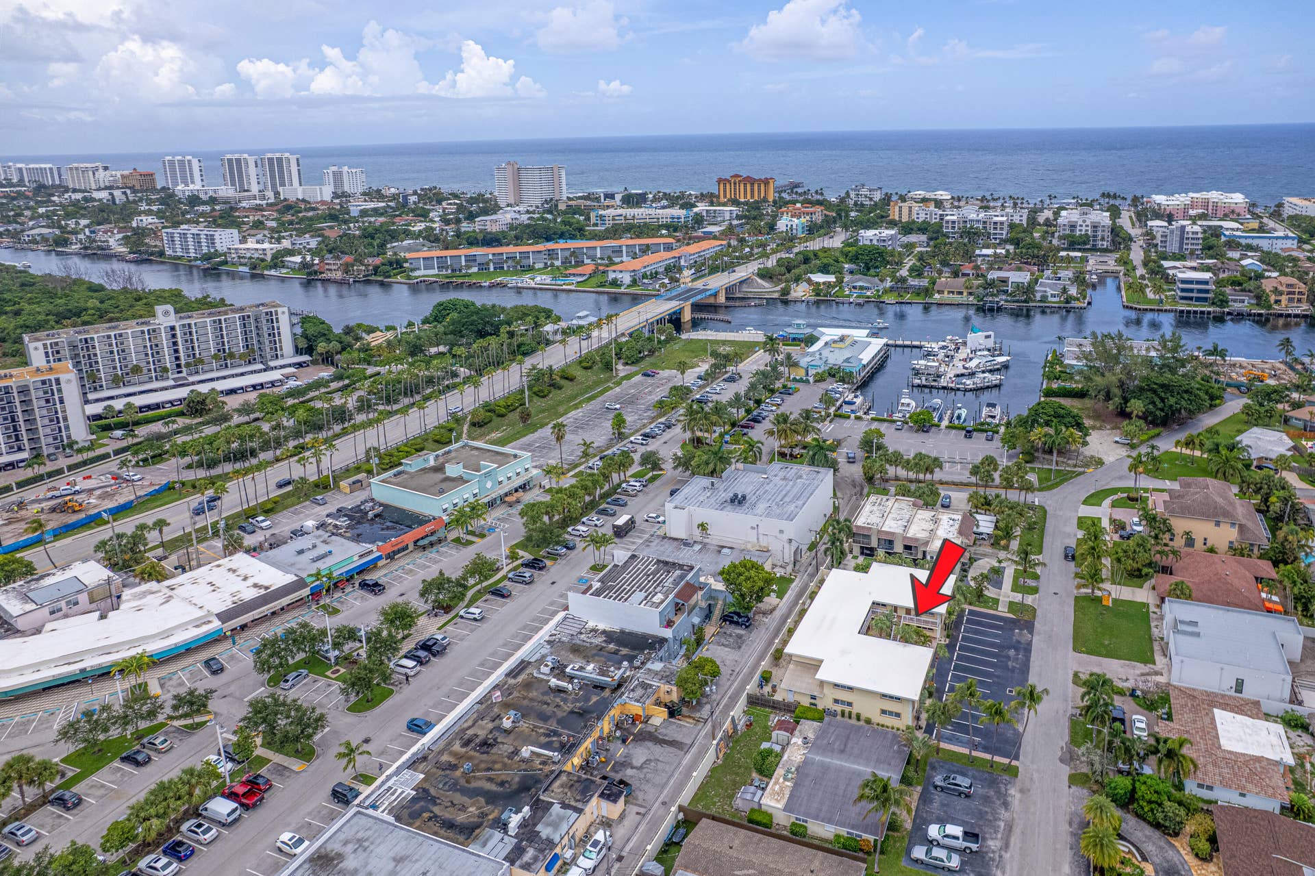 1649 SE 4th Street, #B3, Deerfield Beach, Deerfield Beach, FL 33441 Aerial-B