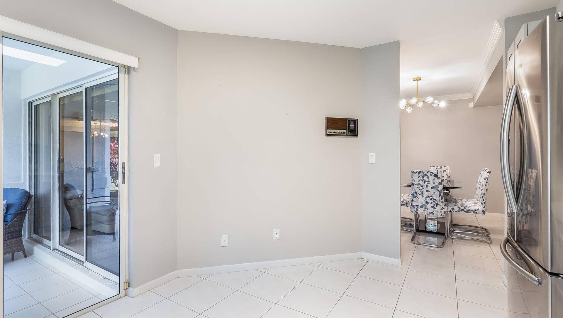 Spacious Kitchen with room for Breakfast bar or table.