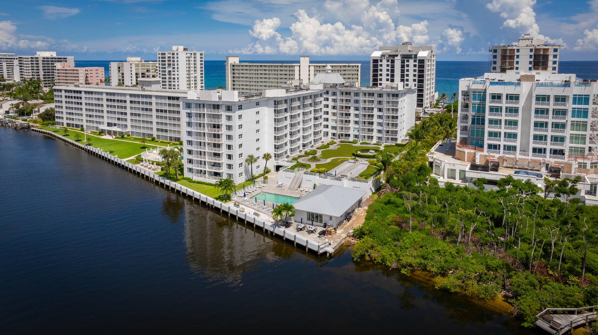 3114 S Ocean Boulevard, #509, Highland Beach, FL 33487 3114 S Ocean Blvd #509 Aerials-2