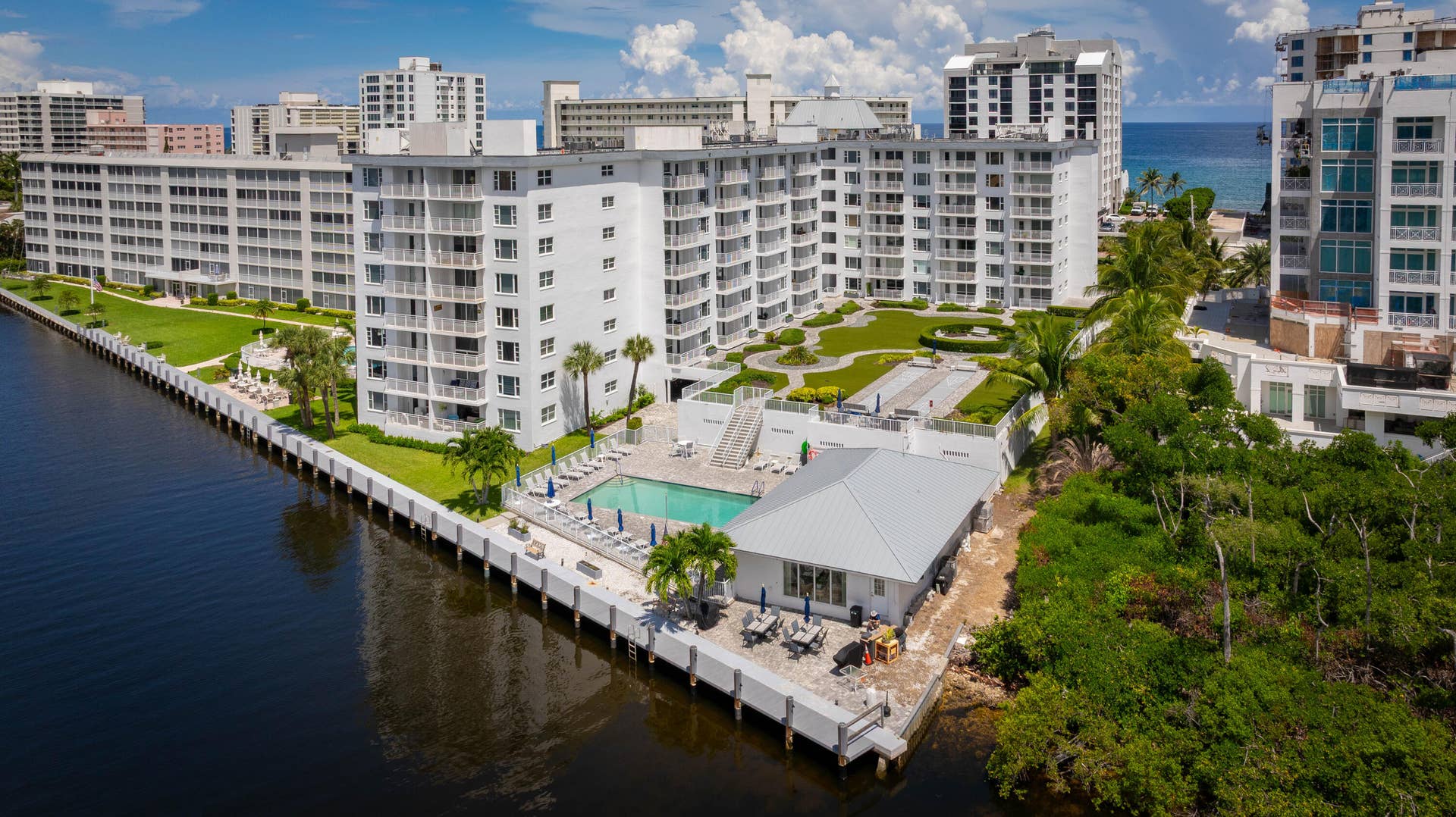 3114 S Ocean Boulevard, #509, Highland Beach, FL 33487 3114 S Ocean Blvd #509 Aerials-1