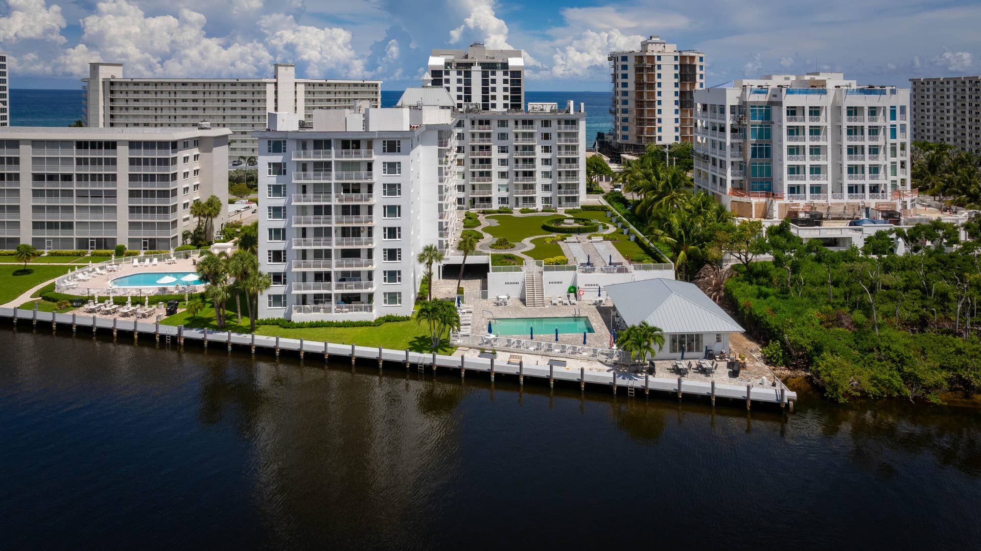 3114 S Ocean Boulevard, #509, Highland Beach, FL 33487 3114 S Ocean Blvd #509 Aerials-9