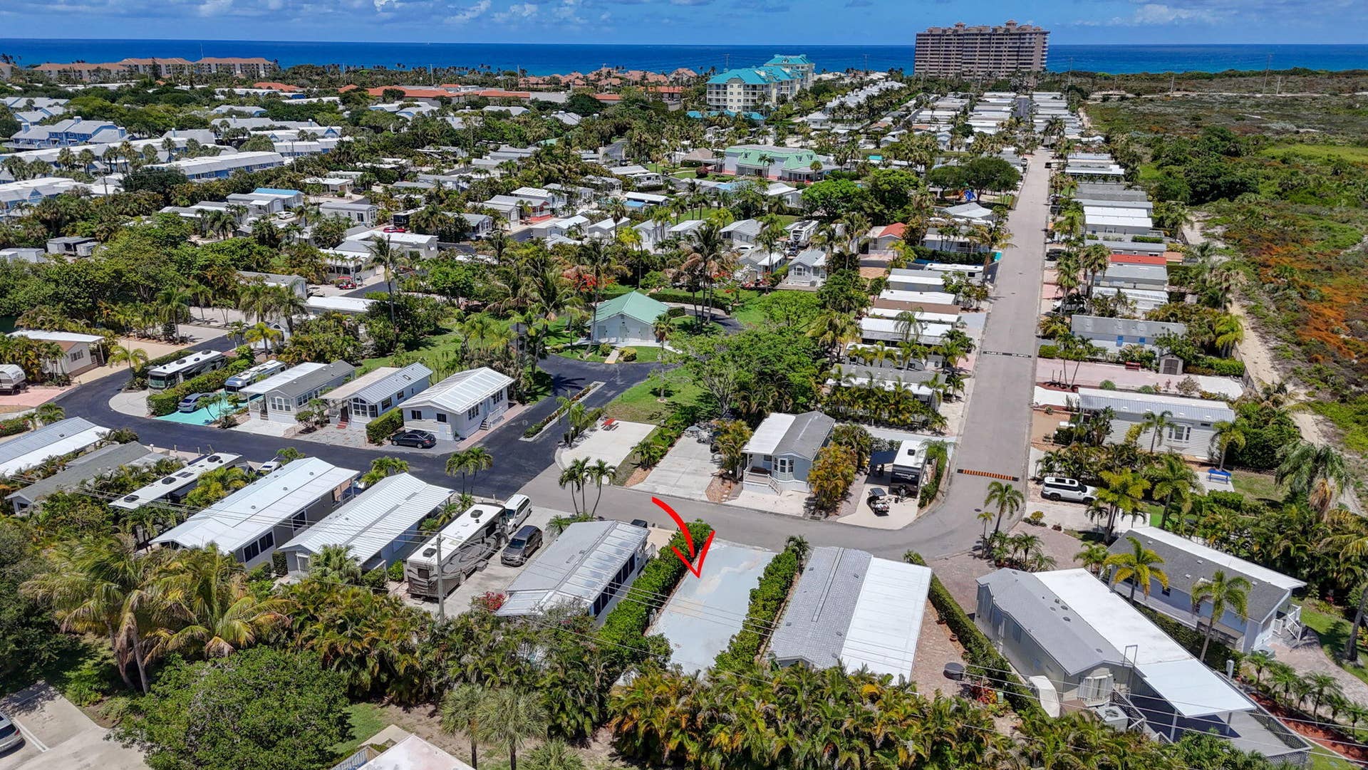 900 JUNO OCEAN Walk, #50, Juno Beach, FL 33408 aerial