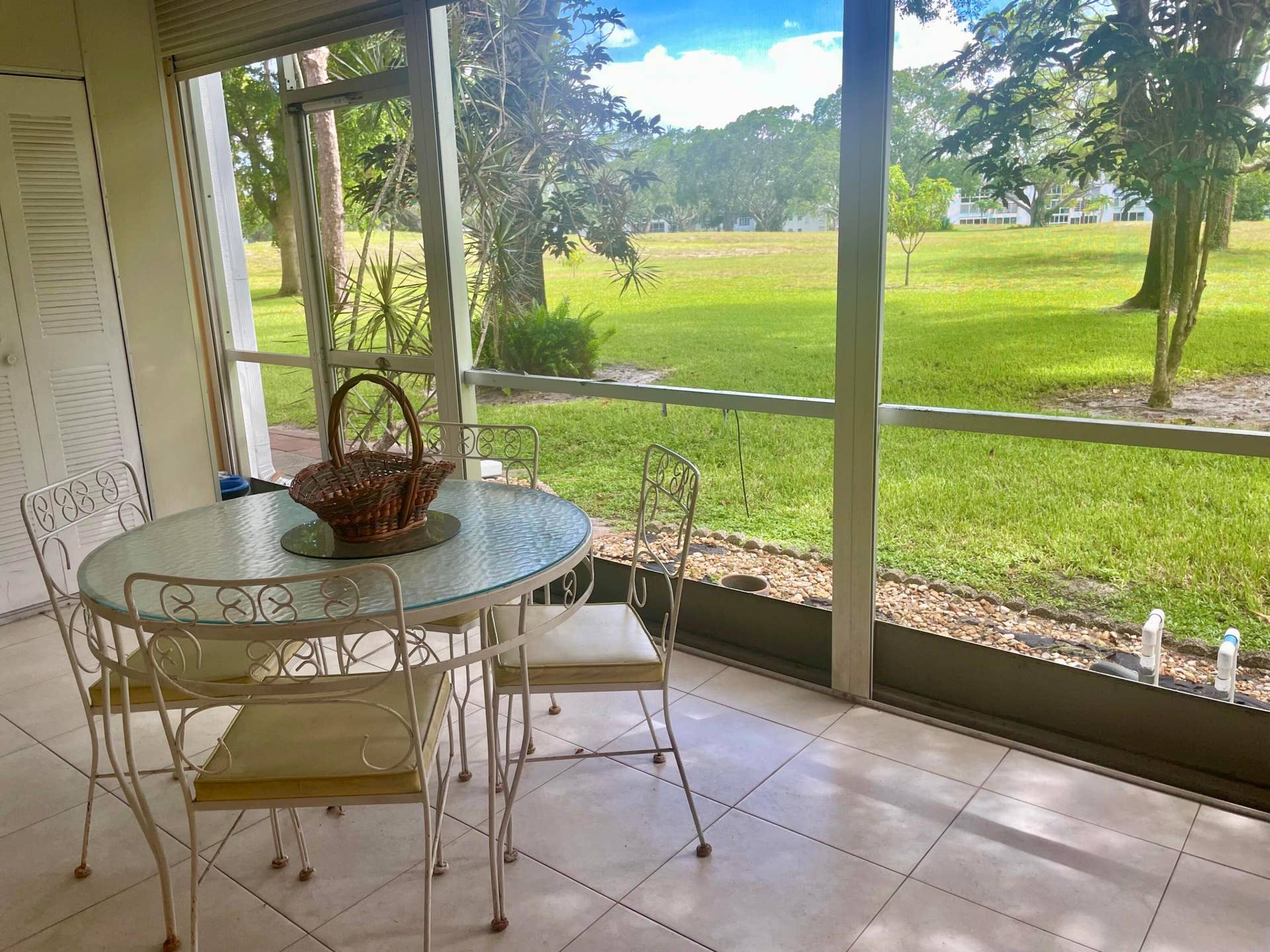 159 KESWICK C, Deerfield Beach, FL 33442 Patio with Exit Door